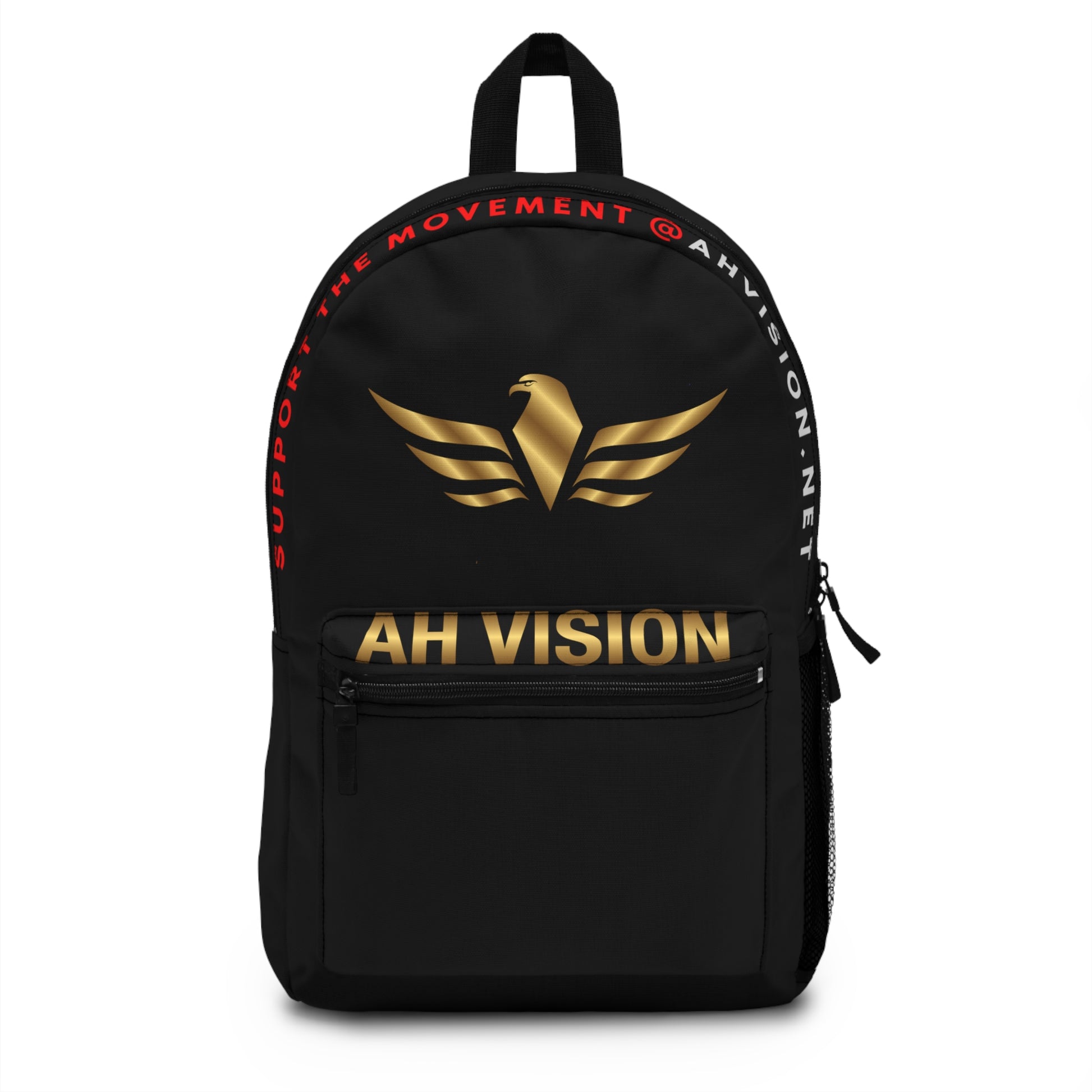 AH Vision Black Backpack - AH VISION