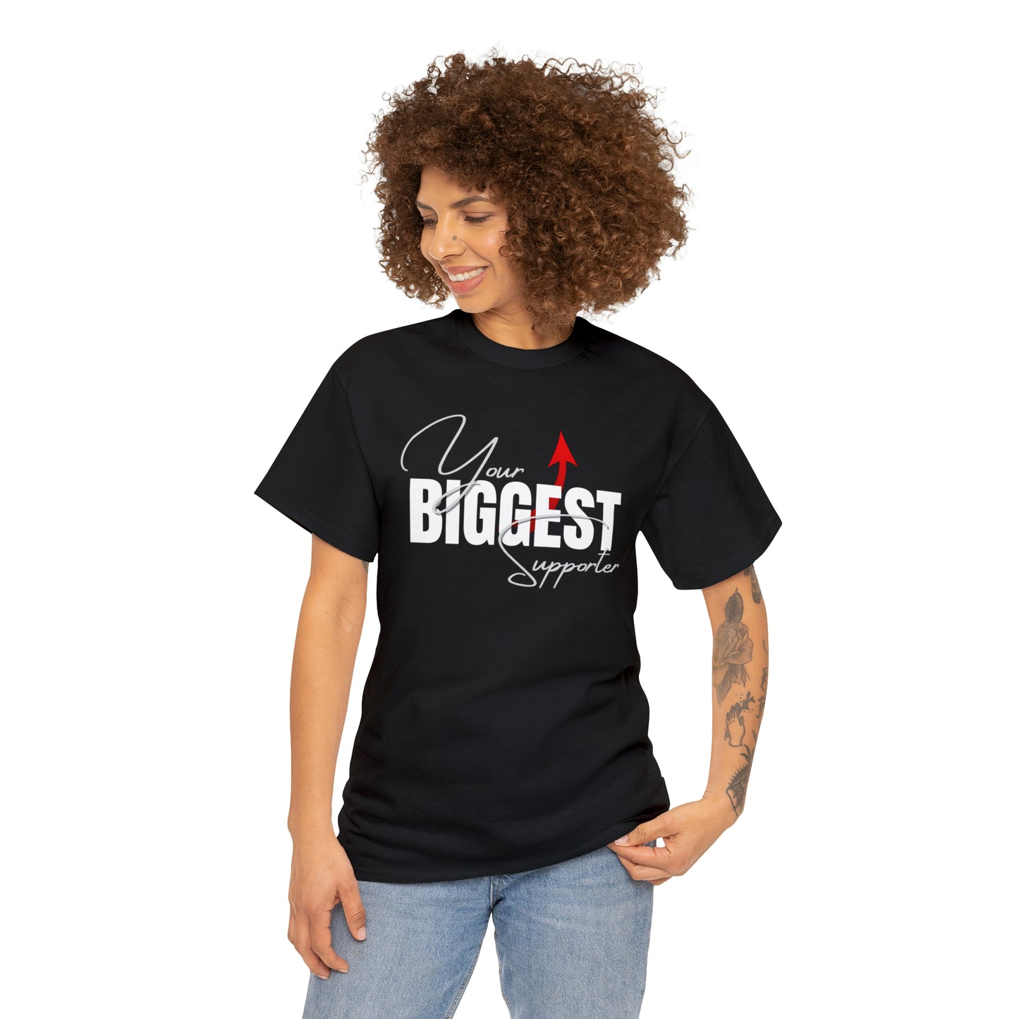 Your Biggest Supporter Unisex Tee Sizes 4XL & 5XL - AH VISION
