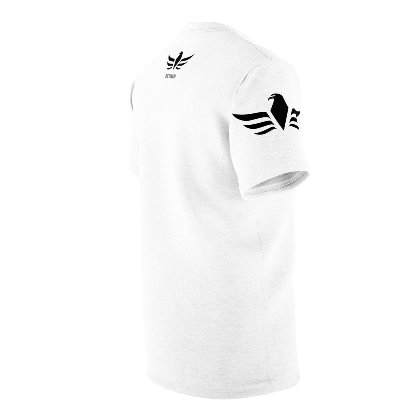 AH Vision Premium Men's White Tee - AH VISION
