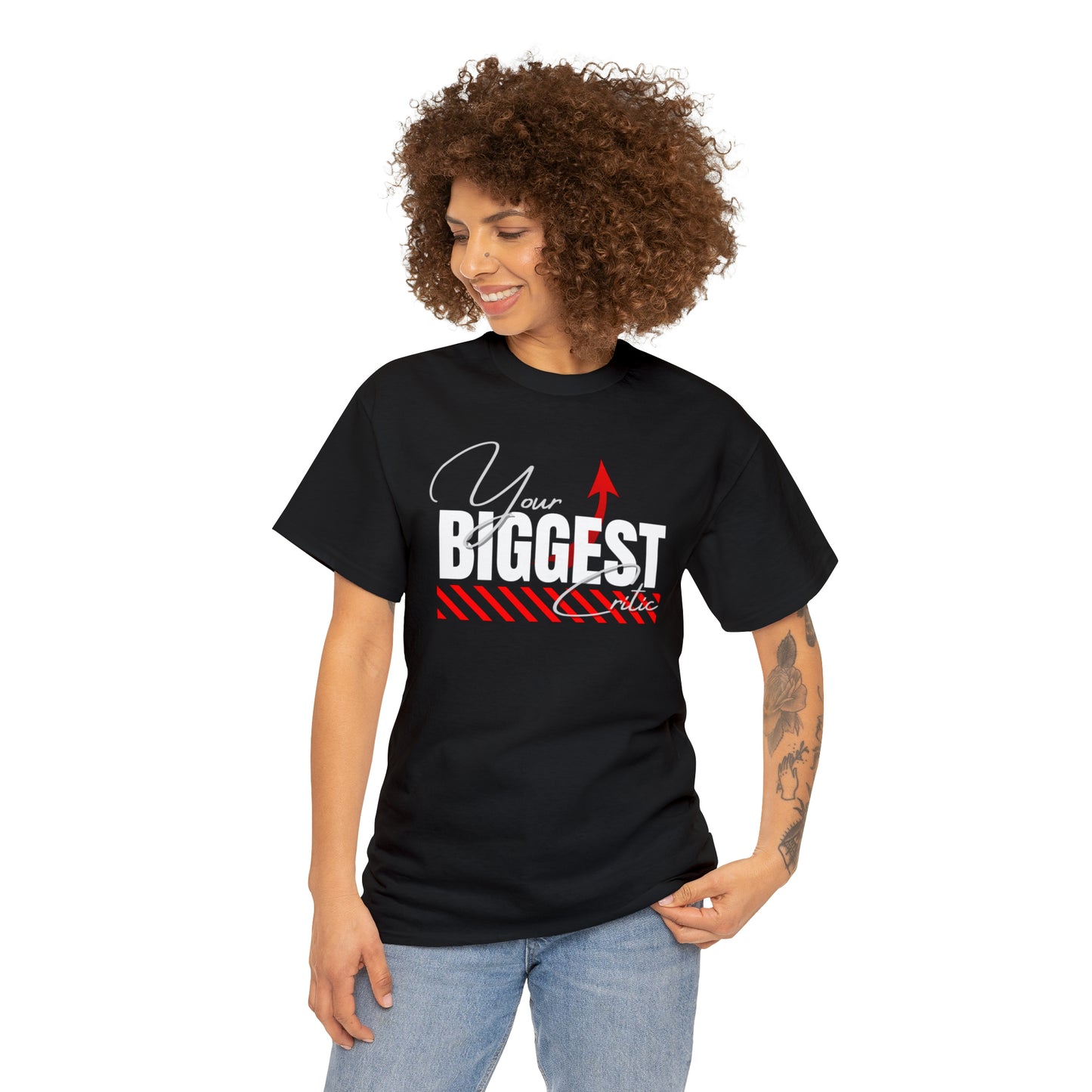 Your Biggest Critic Unisex Tee Sizes 4XL & 5XL - AH VISION