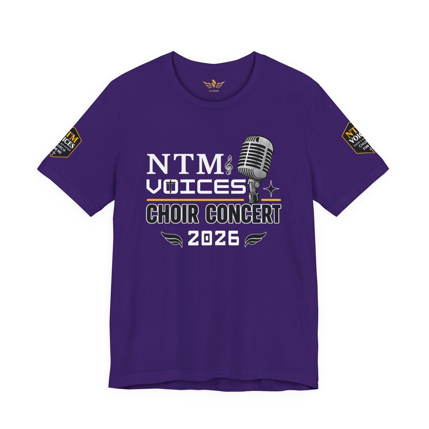 NTM VOICES CHOIR PASTOR and FIRST LADY CONCERT TEE 2026 - AH VISION