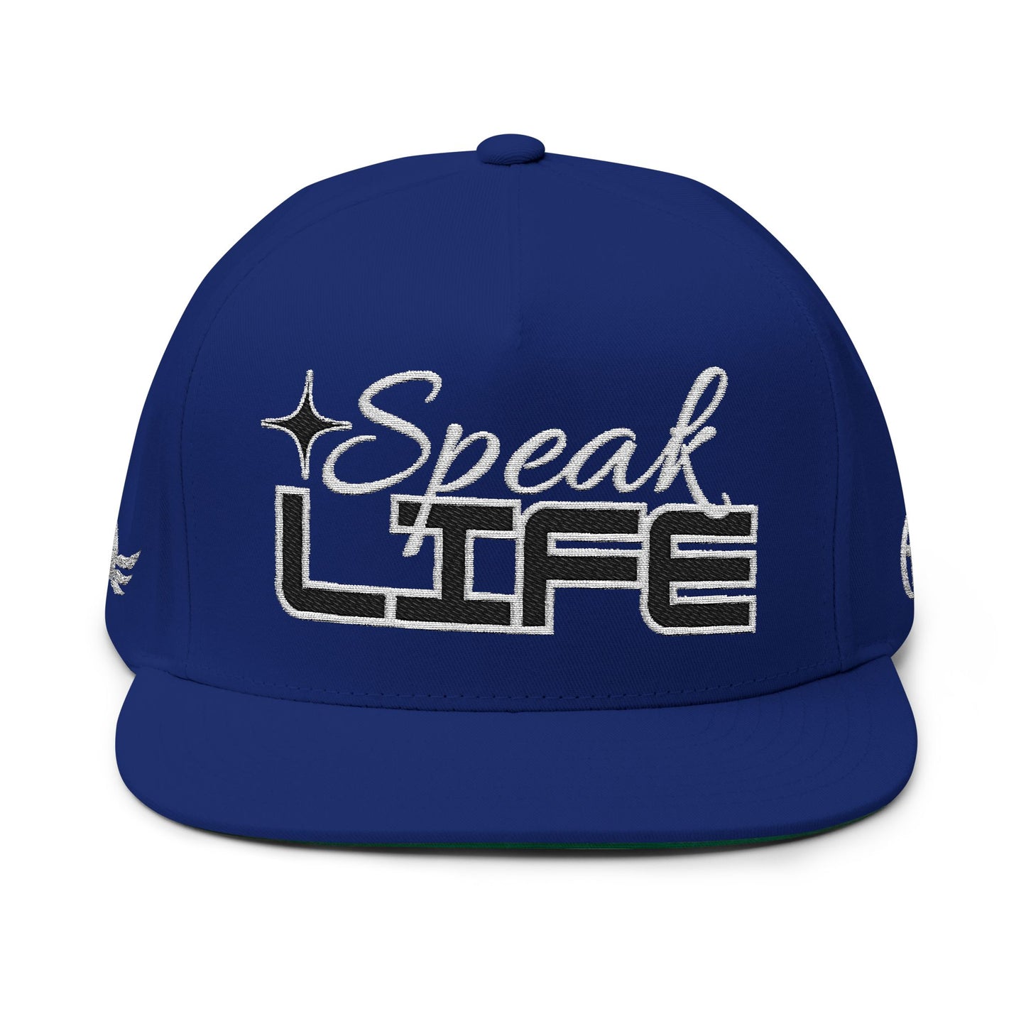 SPEAK LIFE Flat Bill Cap — Entrepreneur Snapback Hat (AHV) - AH VISION
