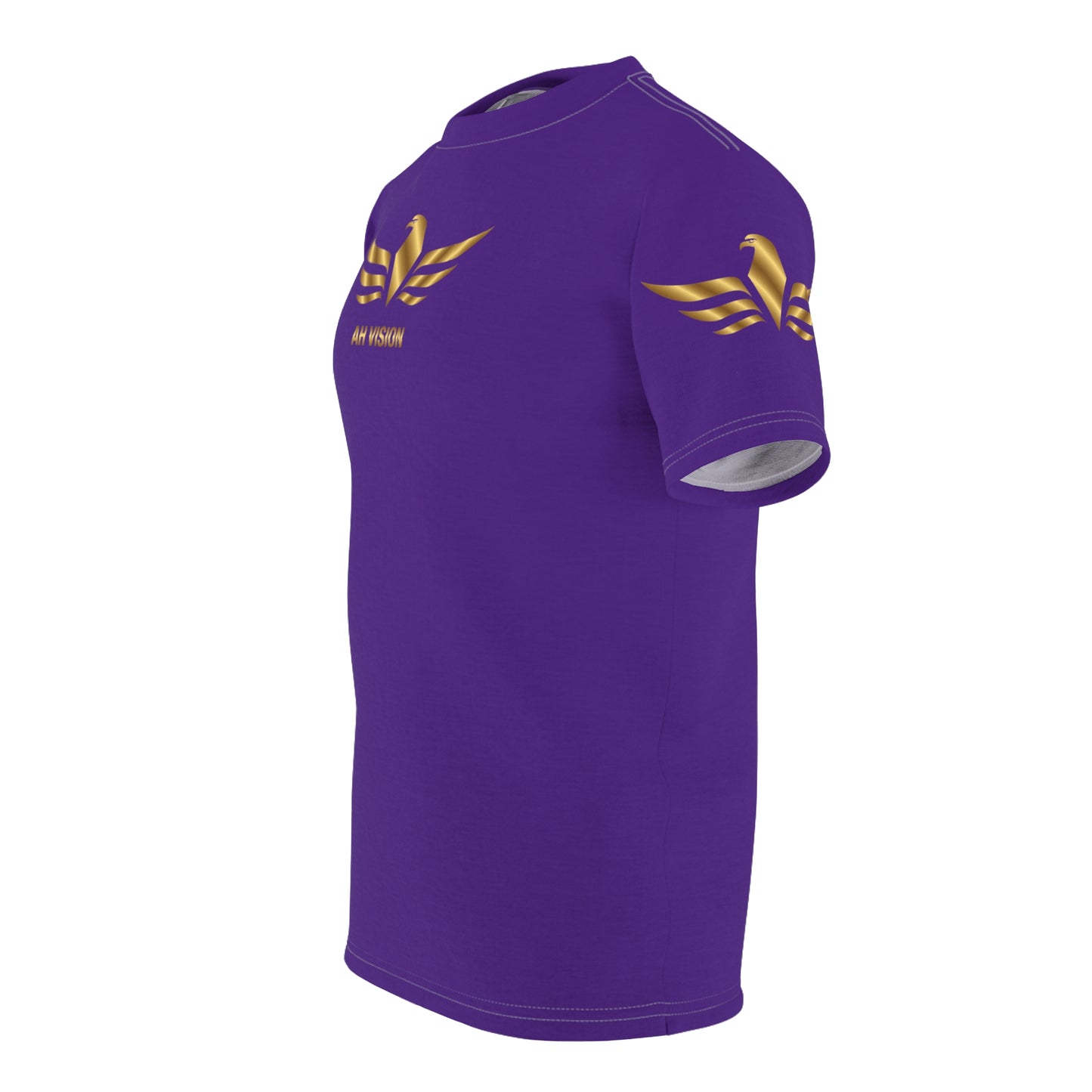 Premium AH Vision Men's Purple Tee - AH VISION