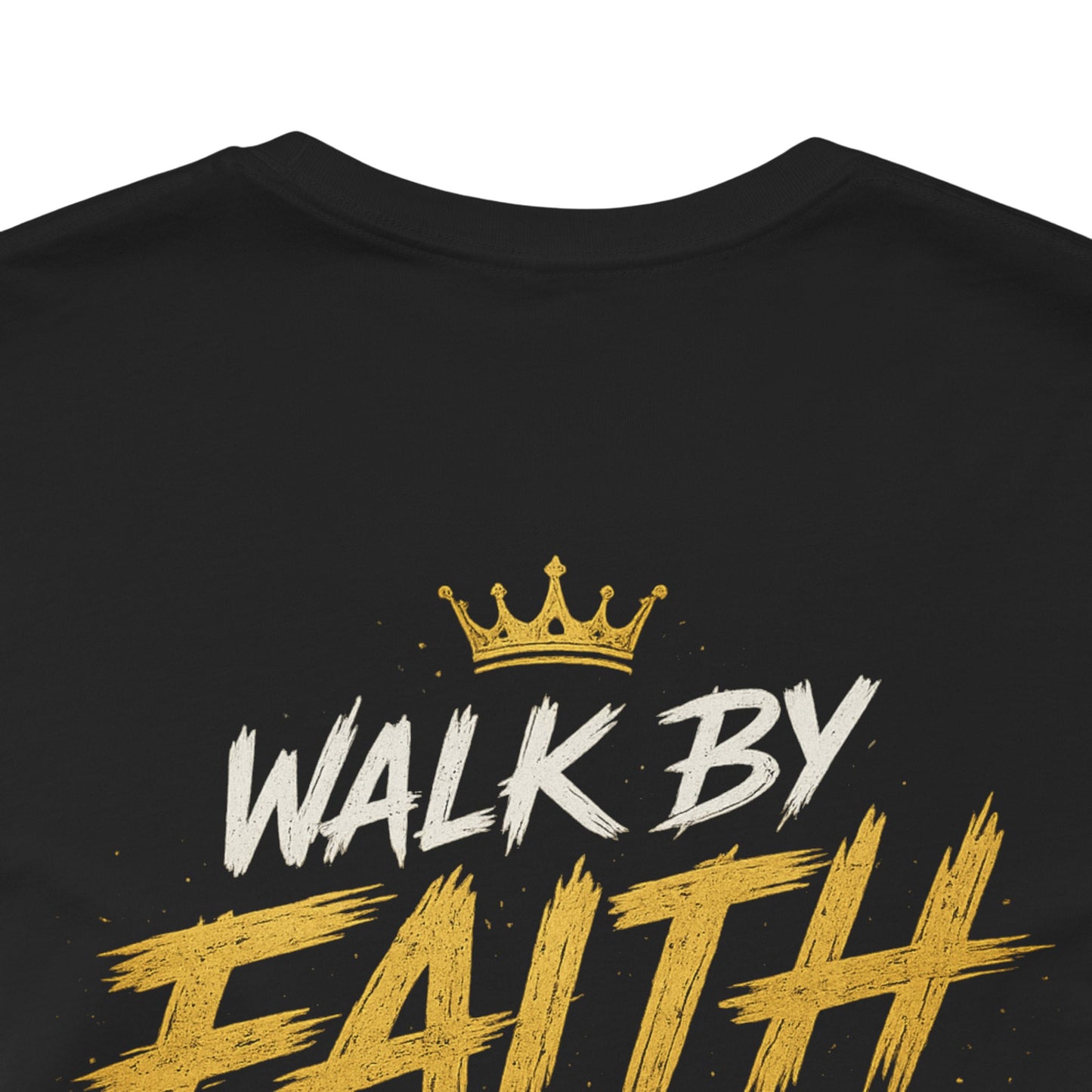 Walk By Faith T‑Shirt — "Walk By Faith, Not By Sight" Christian Tee Strong