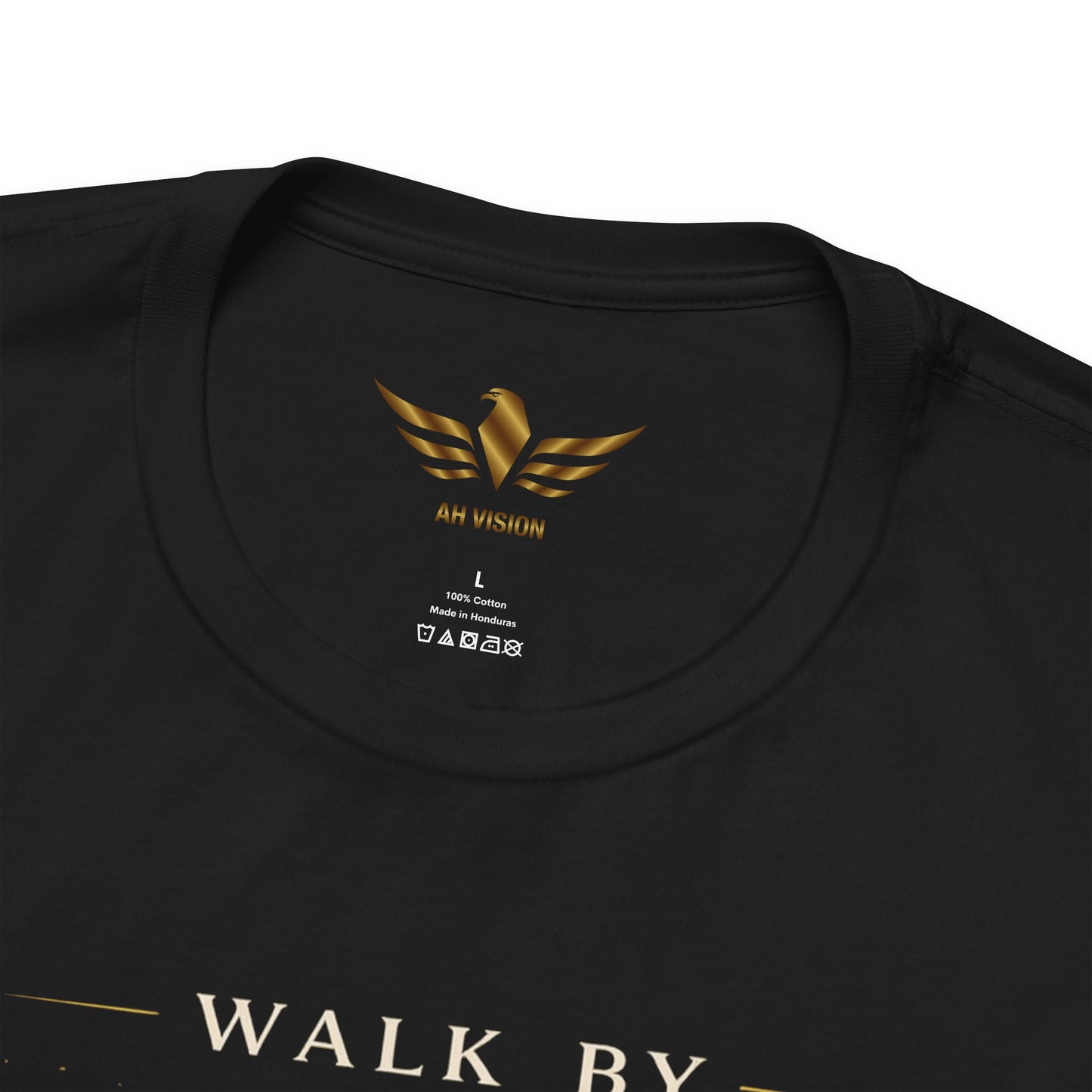 Walk By Faith T‑Shirt — "Walk By Faith, Not By Sight" Christian Tee Strong