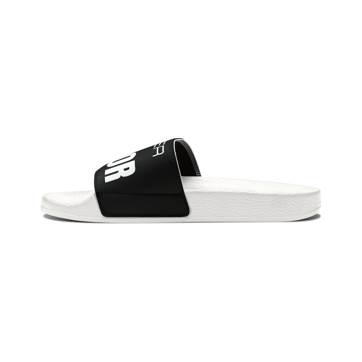 Black Prayer Warrior Women's Removable-Strap Sandals