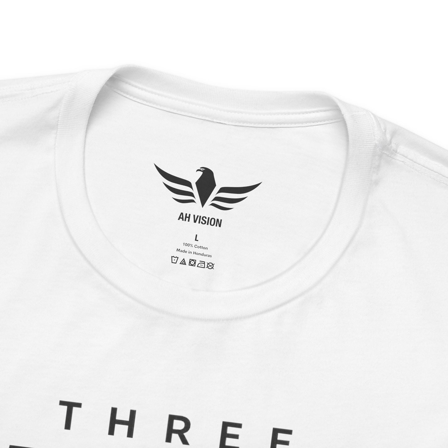 Three-in-One Holy Spirit T-Shirt — "Fath3r Son Holy Spirit" Christian Tee