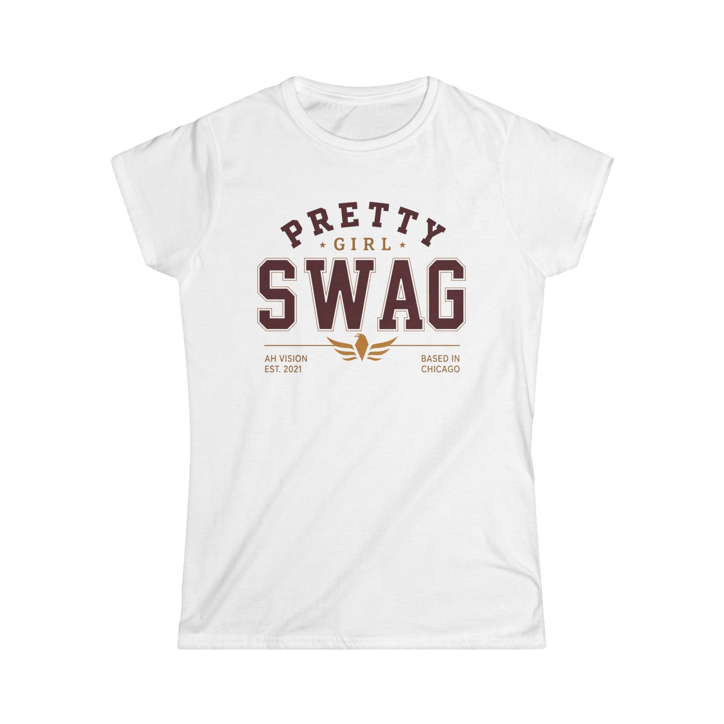 Pretty Girl Swag Tee — Faith, Focus, Future Graphic Women’s T-Shirt