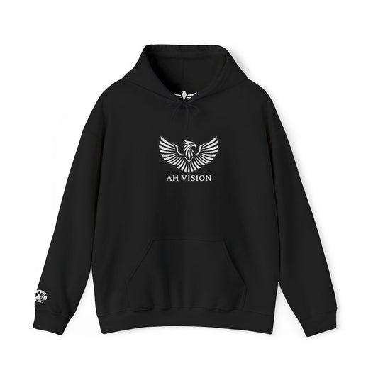 New AHV Logo 2%er Hoodie — Inspirational Name Tag Graphic Sweatshirt