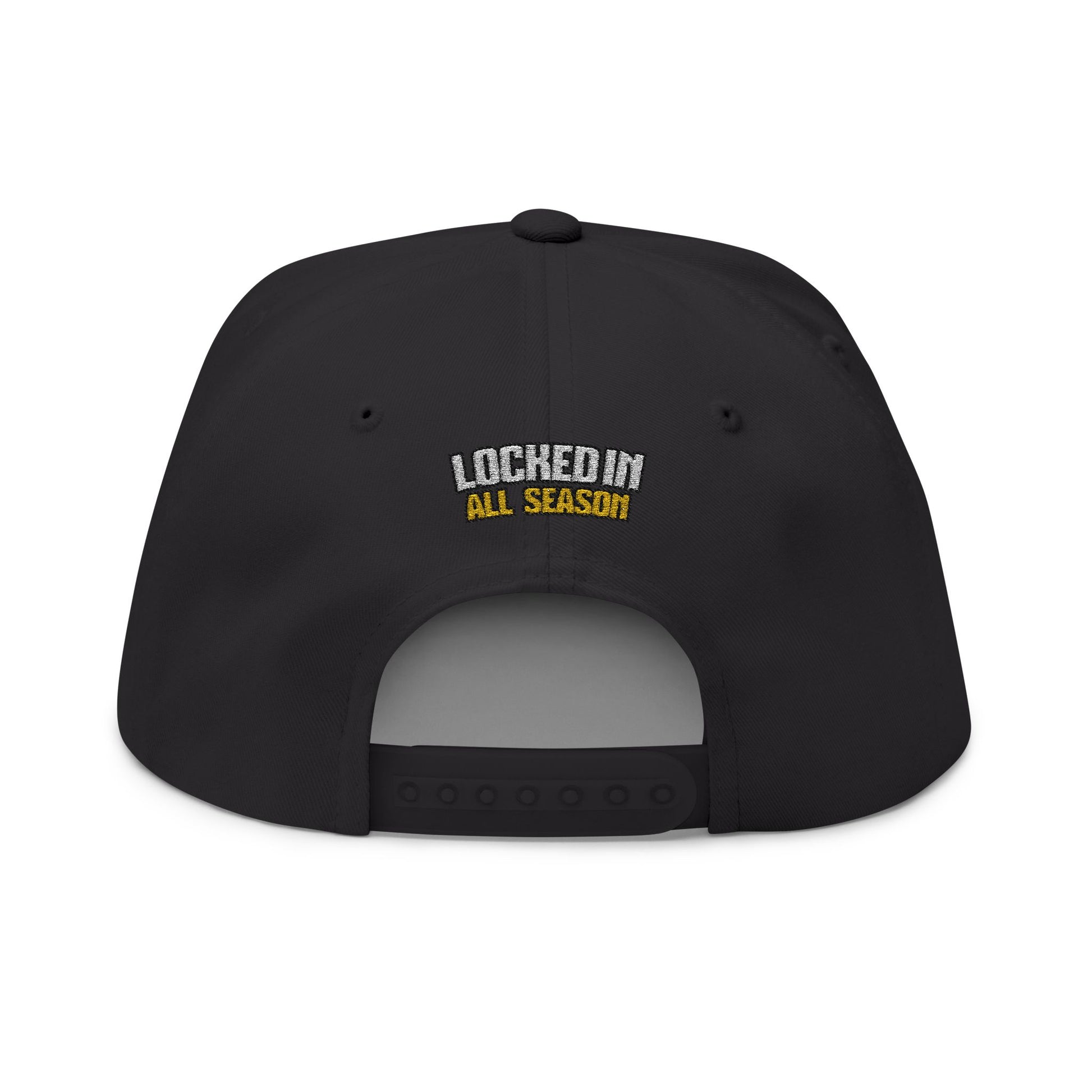 Embroidered Big W-WINNING SEASON Flat Bill Cap — Entrepreneur Snapback Hat (BUILT TO LEAD) - AH VISION