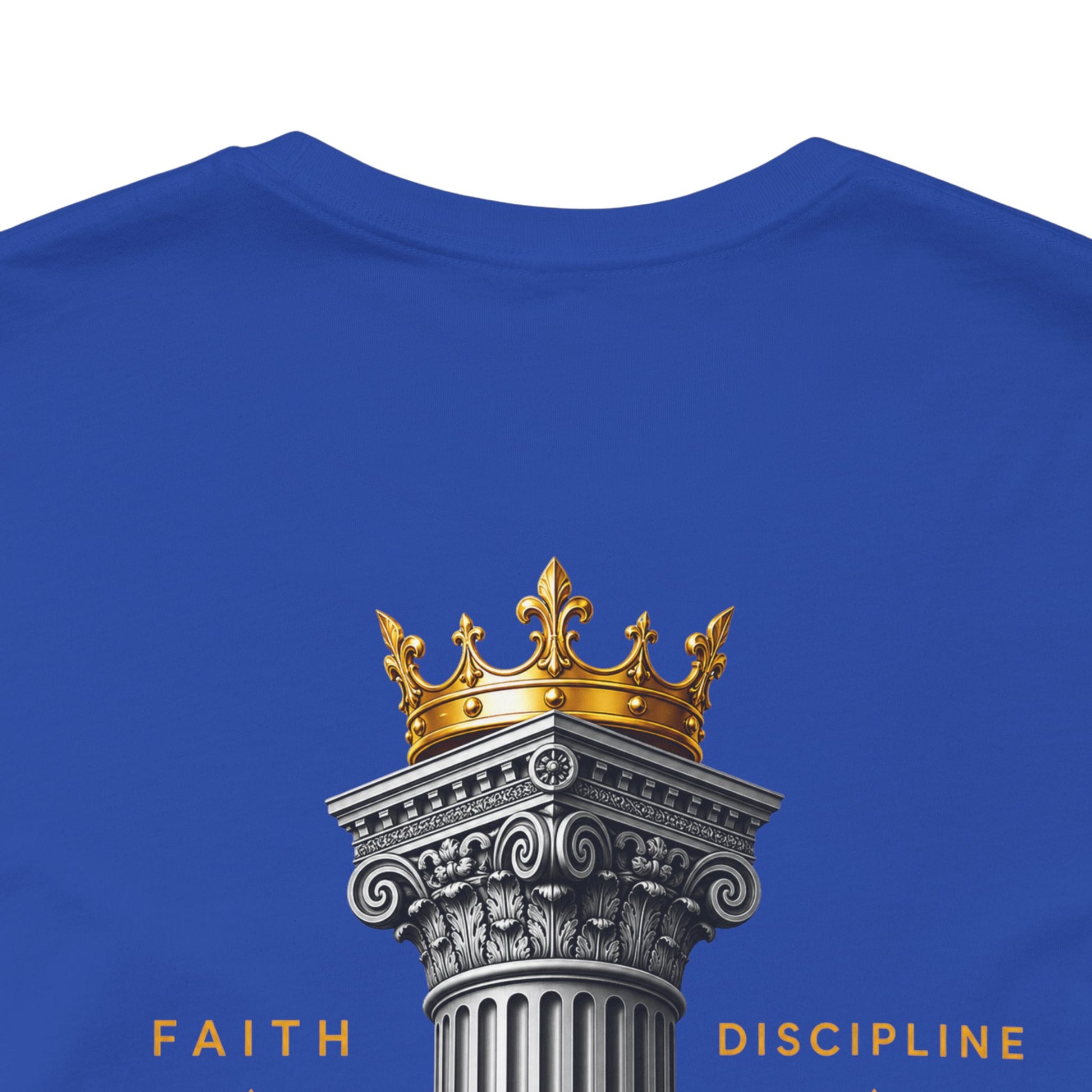 I Don’t Beg I Build T-Shirt — Christian Faith Lion Graphic Tee MC - AH VISION