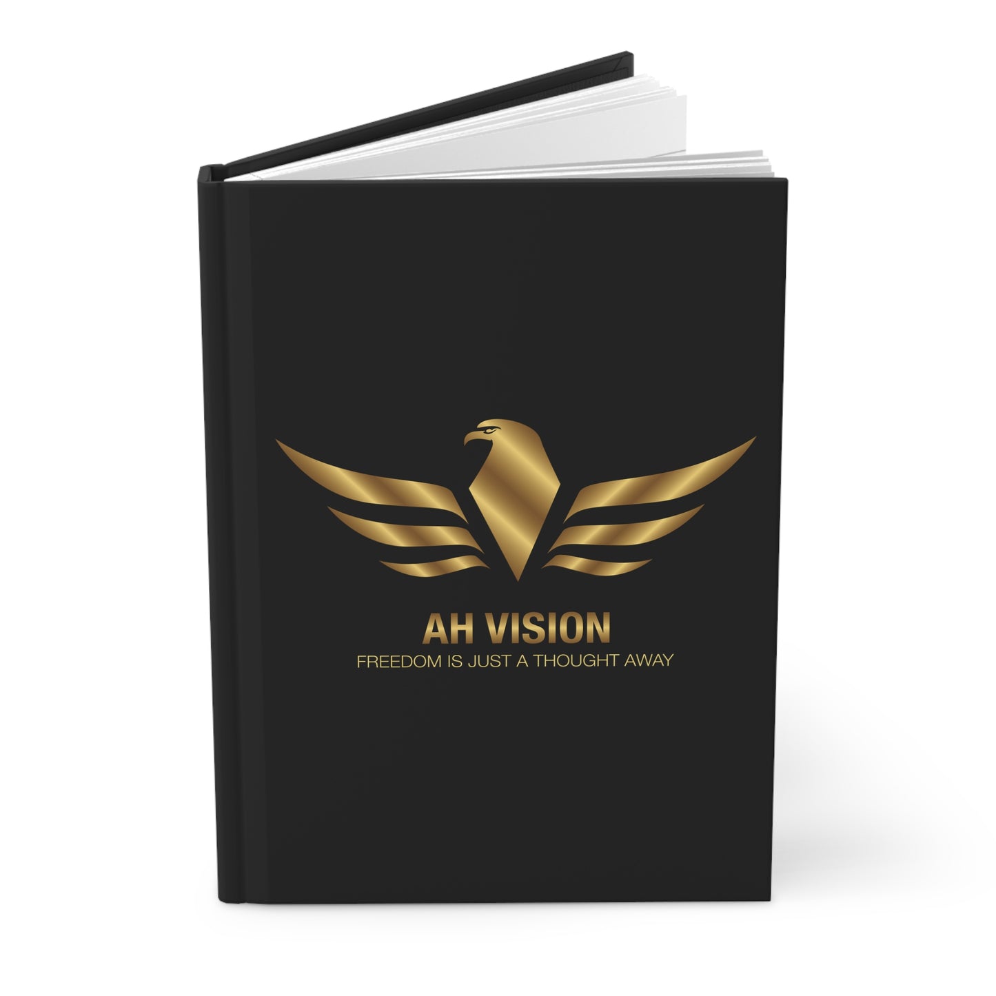 Hardcover Journal Matte Black - AH VISION