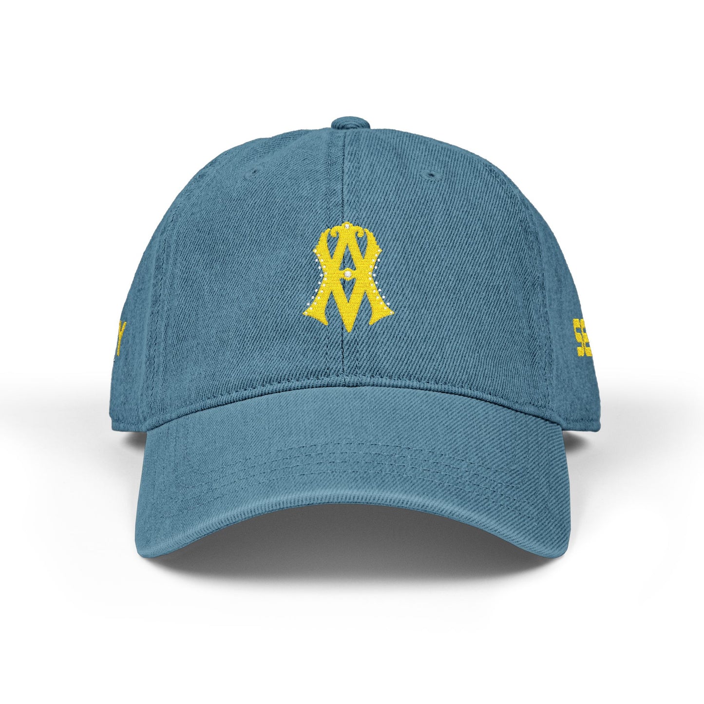 WOMENS AV LOGO Denim Hat (Embroidery) - AH VISION