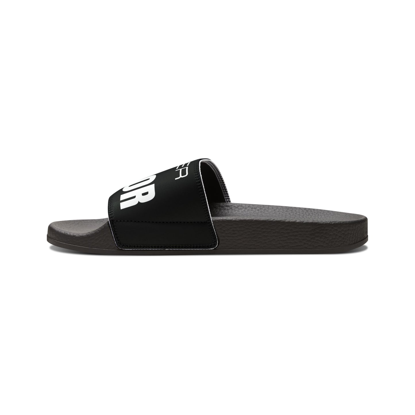 Black Prayer Warrior Women's Removable-Strap Sandals