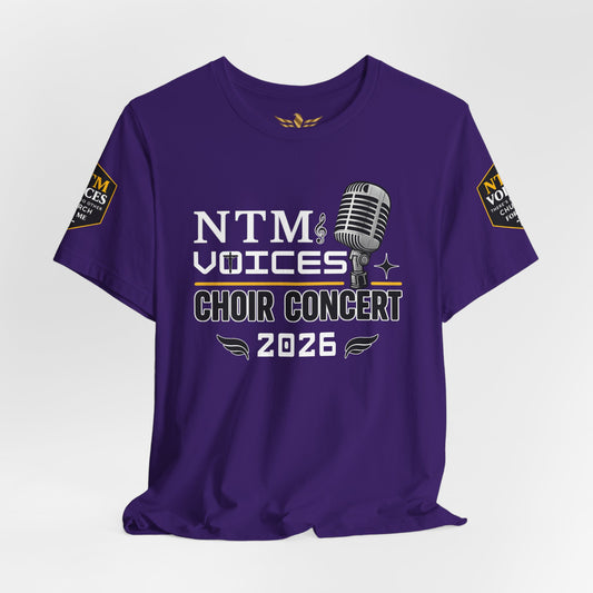 NTM VOICES CHOIR PASTOR and FIRST LADY CONCERT TEE 2026 - AH VISION