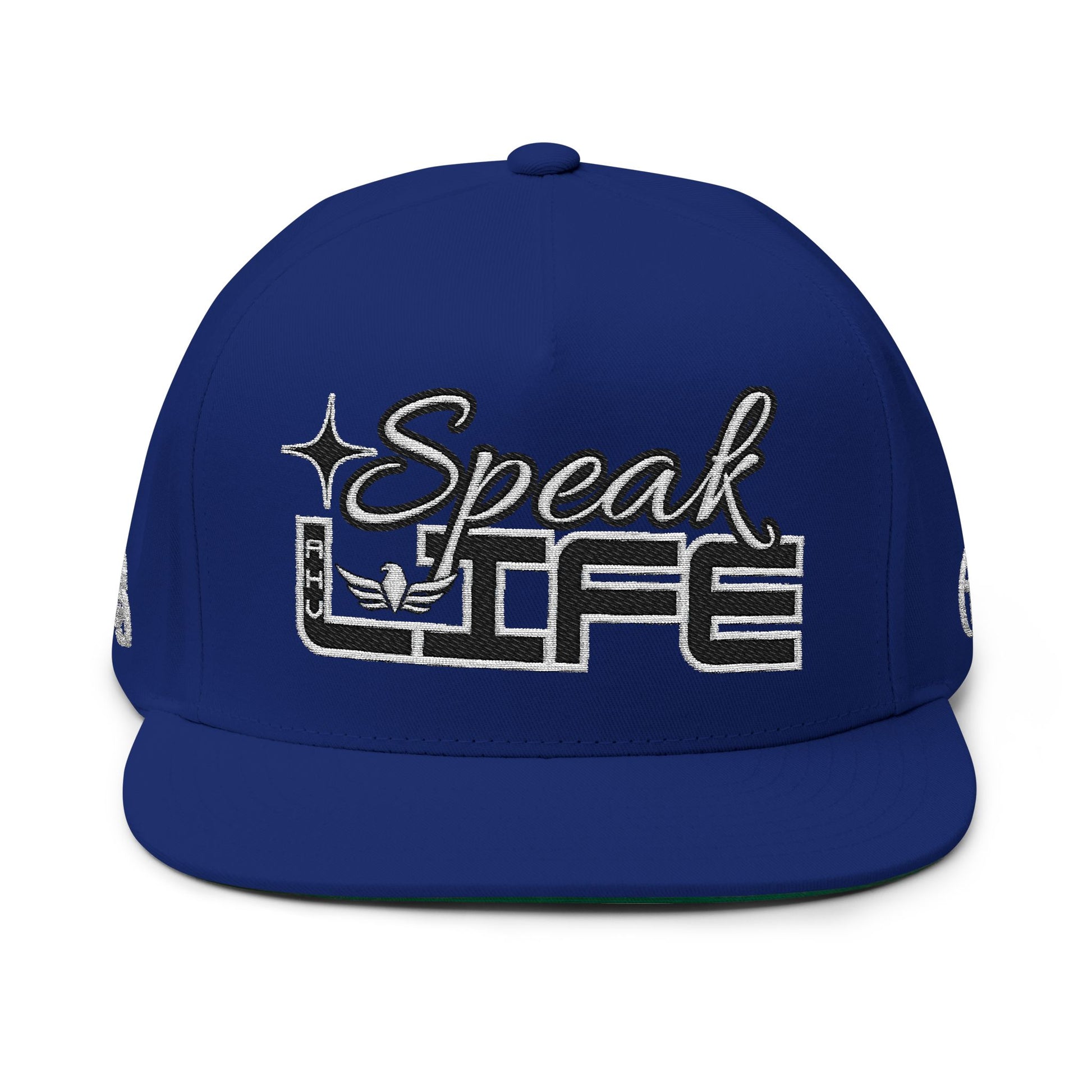 SPEAK LIFE Flat Bill Cap — Entrepreneur Snapback Hat (AHV) - AH VISION
