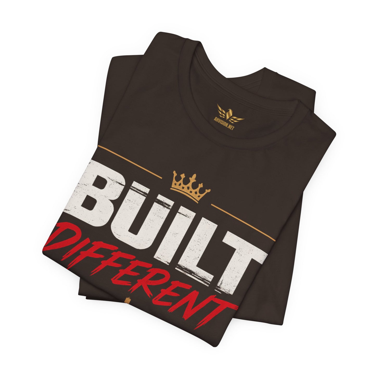 Built Different Faith T‑Shirt — "Built on Faith, Driven by Purpose" Christian Tee MC