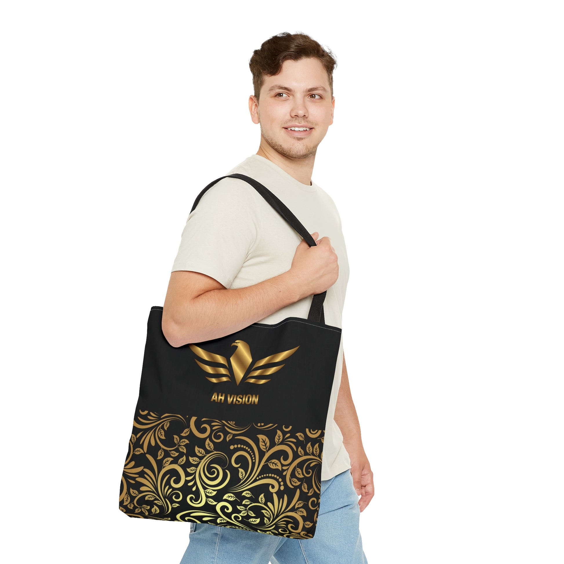 Black Tote Bag - AH VISION