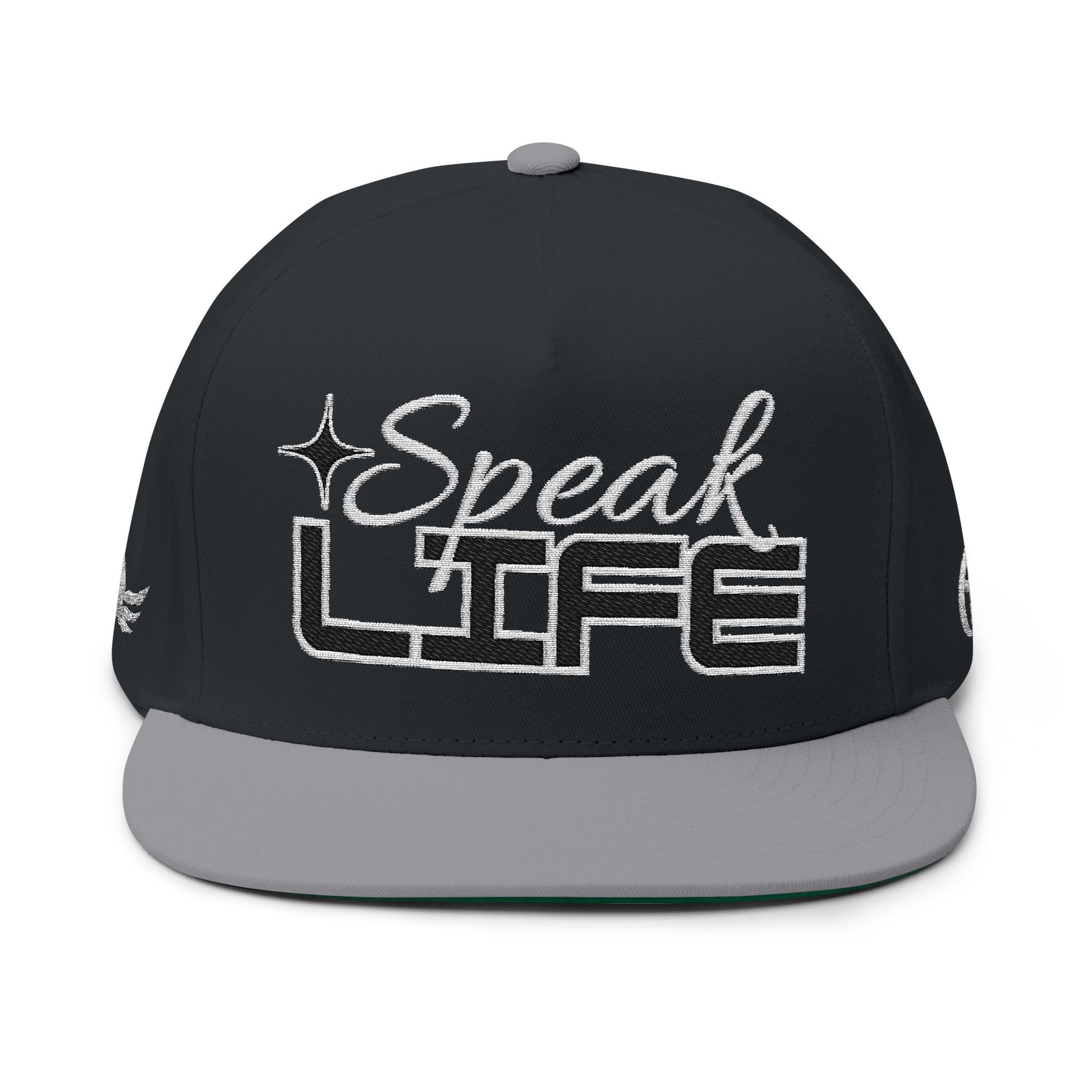 SPEAK LIFE Flat Bill Cap — Entrepreneur Snapback Hat (AHV) - AH VISION