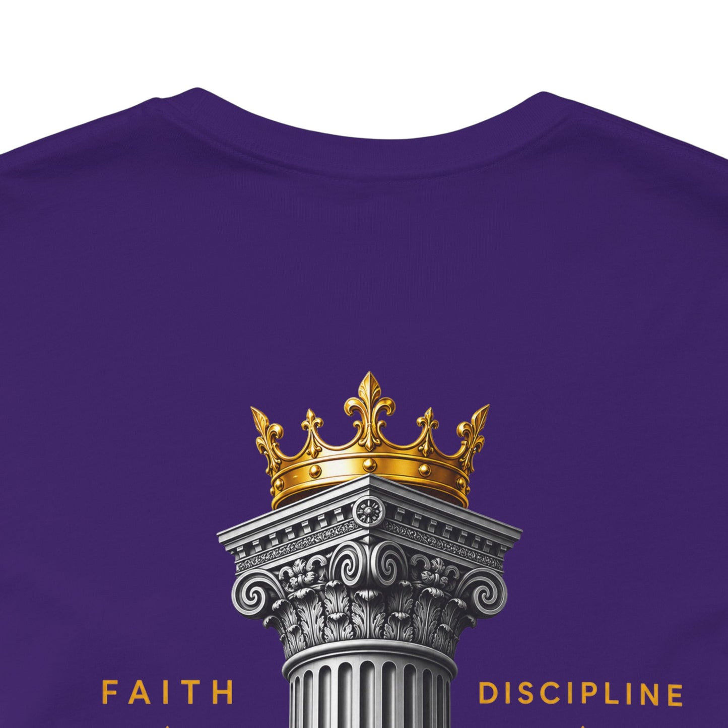 I Don’t Beg I Build T-Shirt — Christian Faith Lion Graphic Tee MC - AH VISION