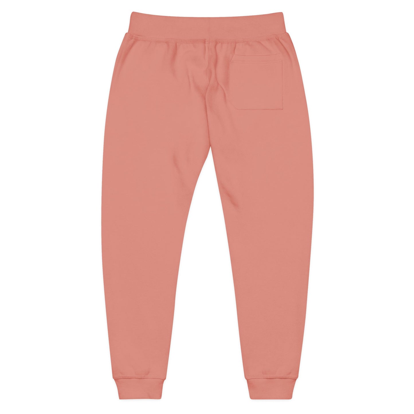Embroidered Gold AV Monogram Fleece Sweatpants — Cozy Fleece Joggers