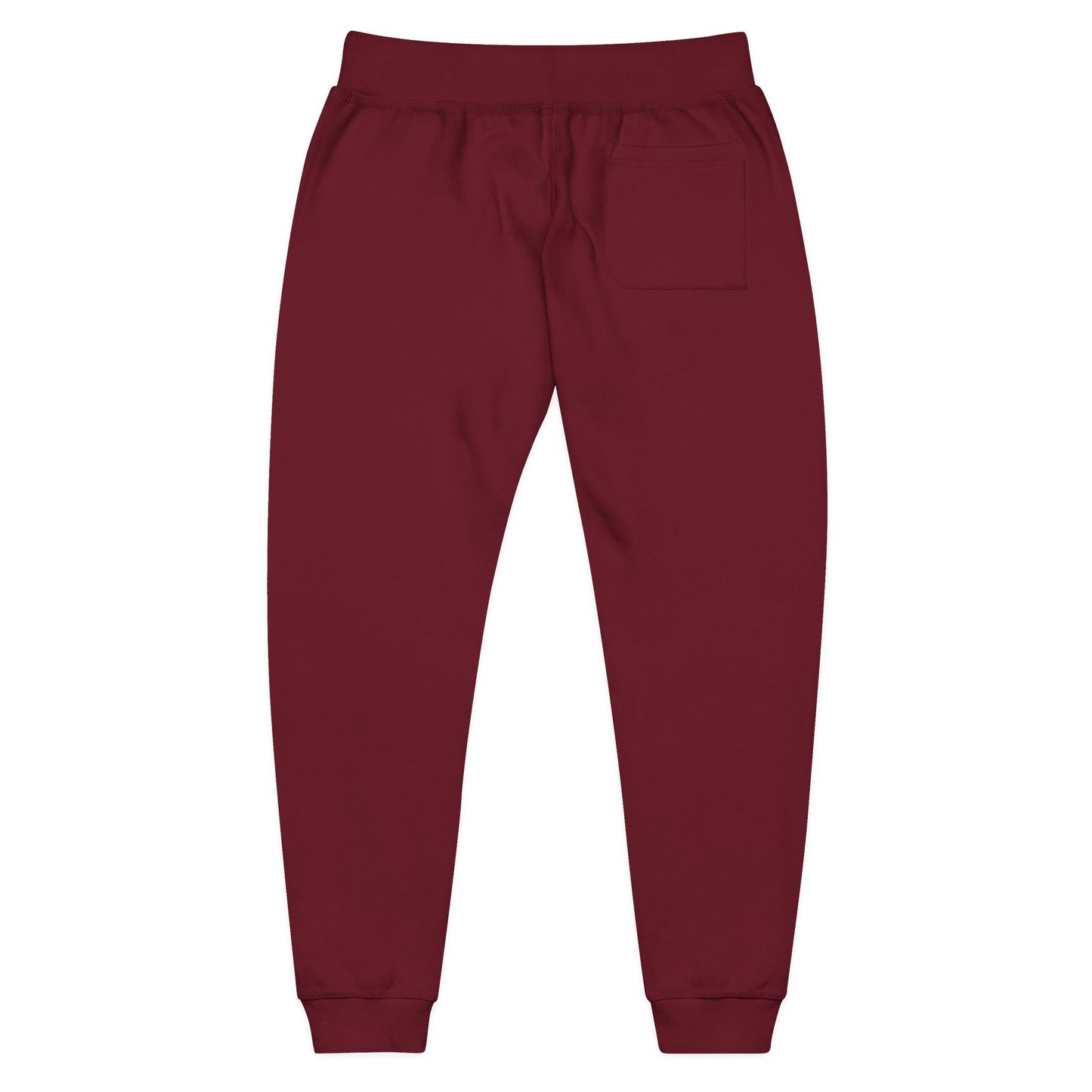 Embroidered Gold AV Monogram Fleece Sweatpants — Cozy Fleece Joggers