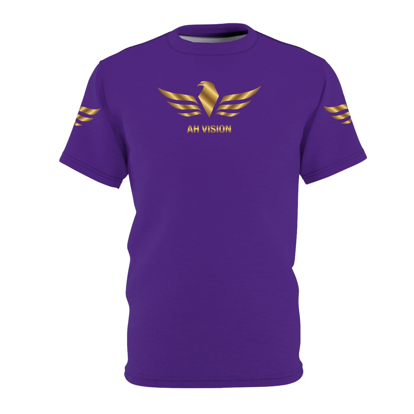 Premium AH Vision Men's Purple Tee - AH VISION