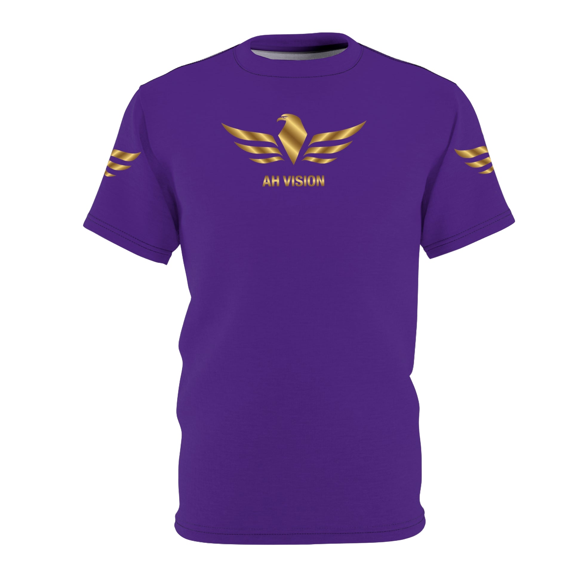 Premium AH Vision Men's Purple Tee - AH VISION