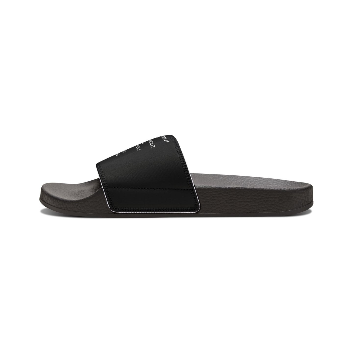 Black Prayer Warrior Women's Removable-Strap Sandals