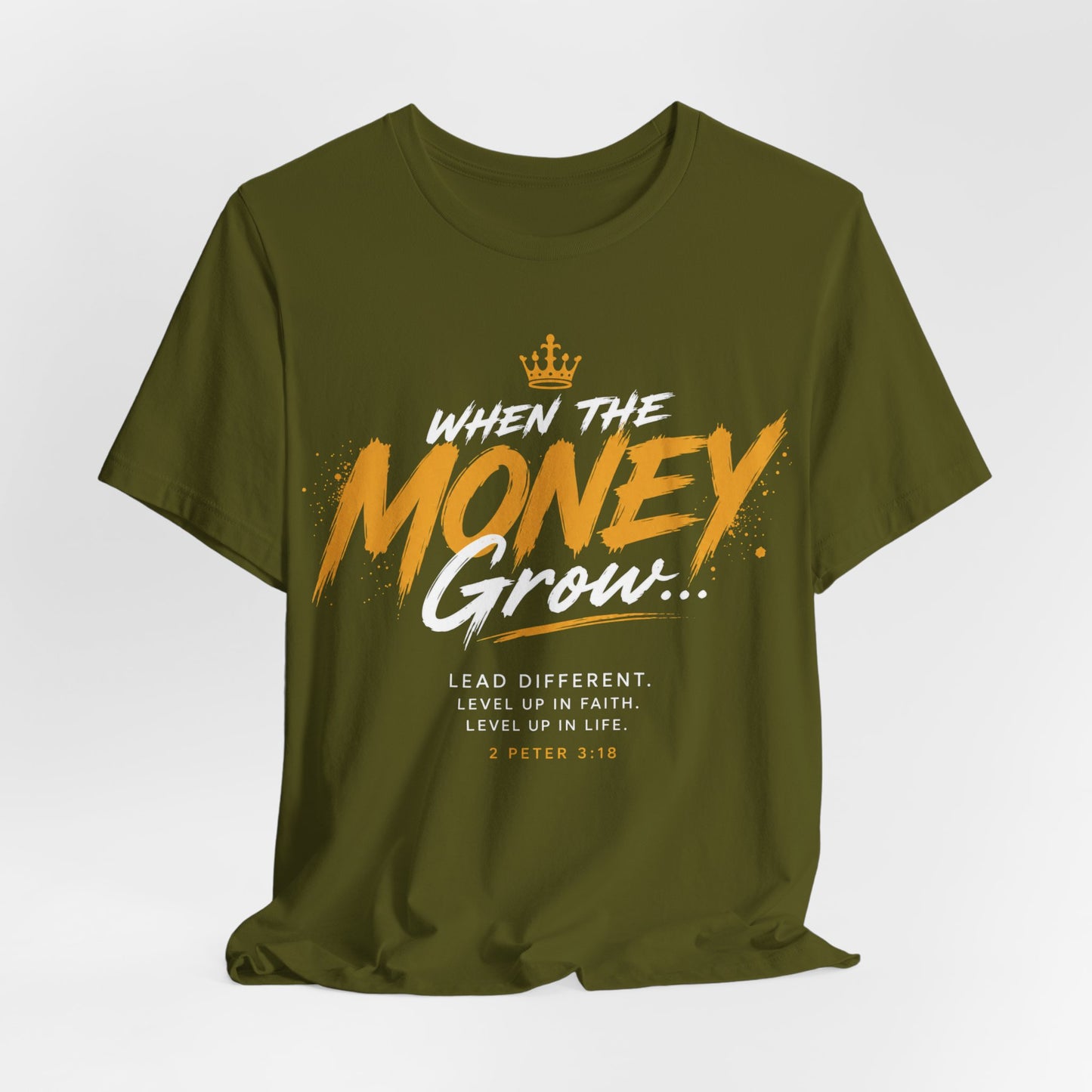 Money Grow T-Shirt — Inspirational Motivational Graphic Tee