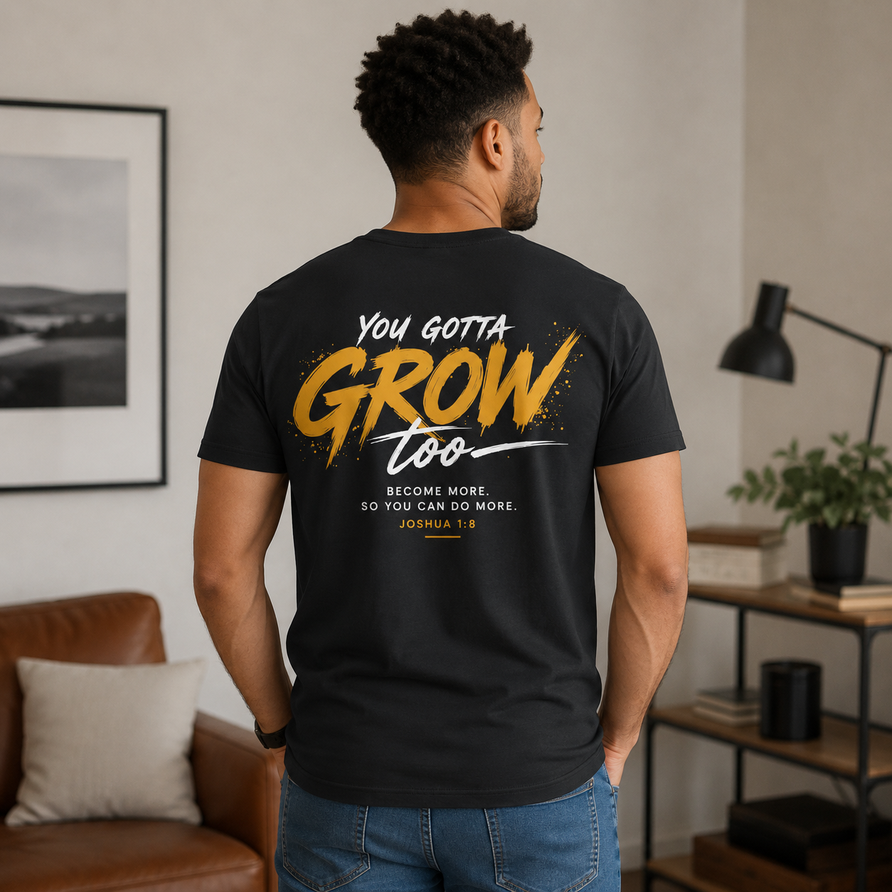 Money Grow T-Shirt — Inspirational Motivational Graphic Tee