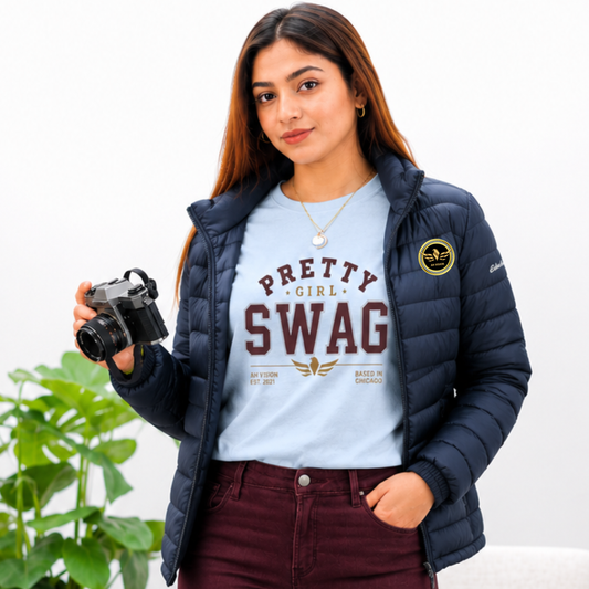 Pretty Girl Swag Tee — Faith, Focus, Future Graphic Women’s T-Shirt