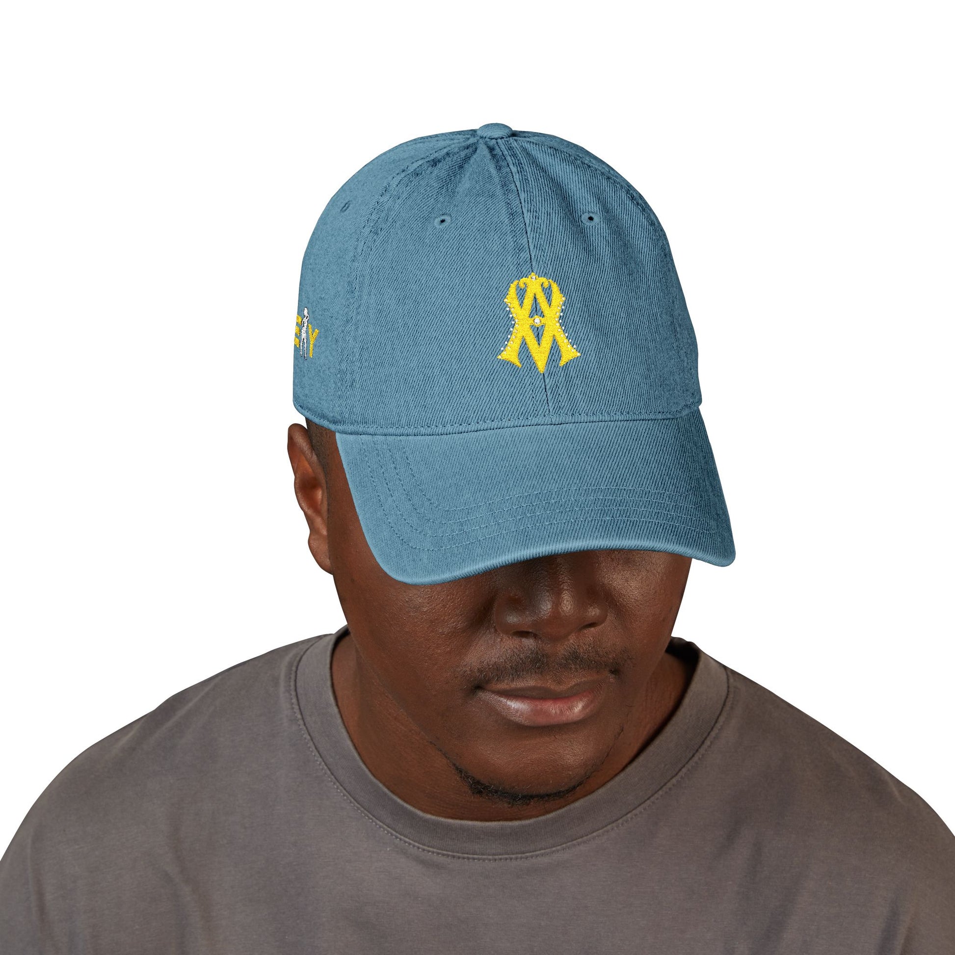 WOMENS AV LOGO Denim Hat (Embroidery) - AH VISION