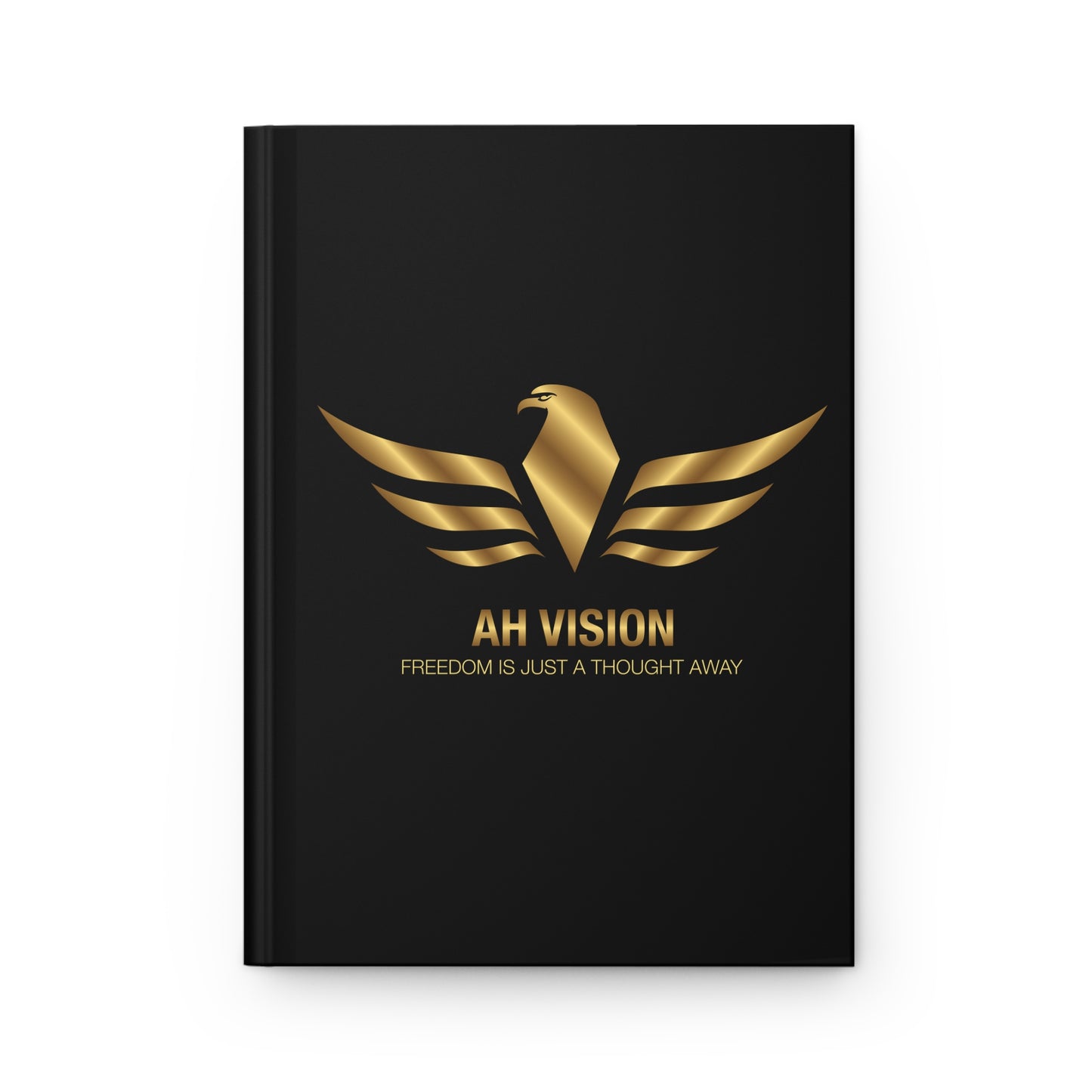 Hardcover Journal Matte Black - AH VISION