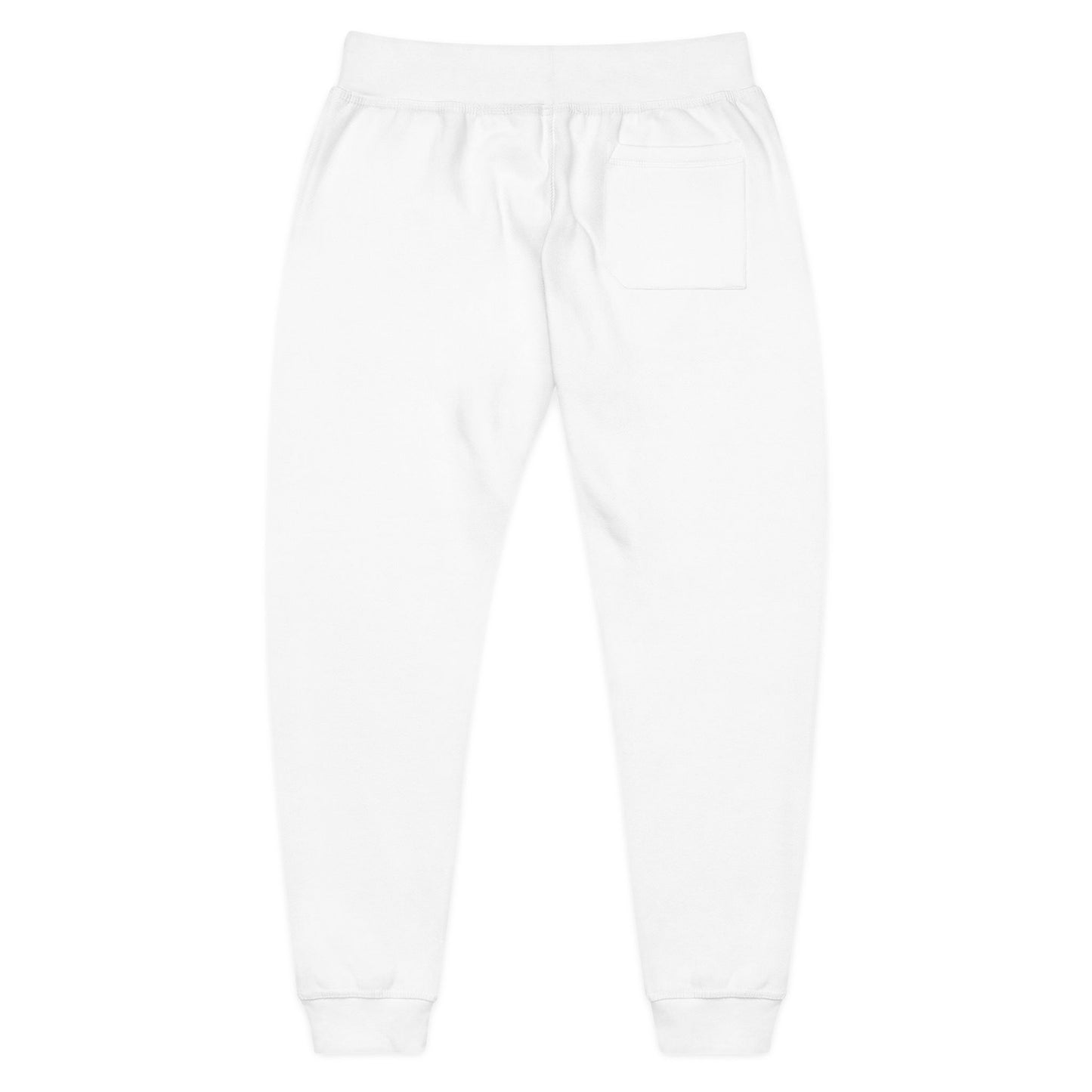 Embroidered Gold AV Monogram Fleece Sweatpants — Cozy Fleece Joggers