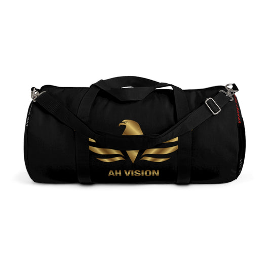 AH Vision Black Duffel Bag - AH VISION