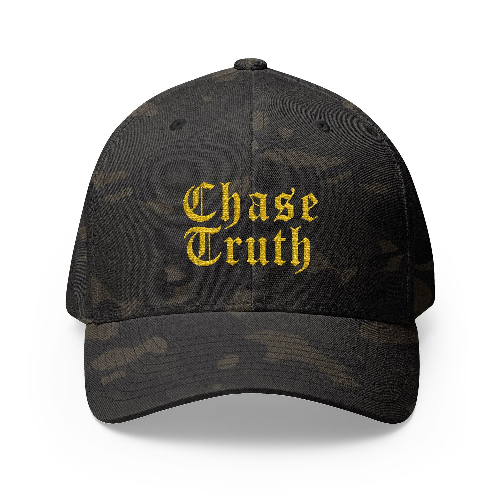 Chase Truth Closed-Back Structured Cap (Embroidery) - AH VISION