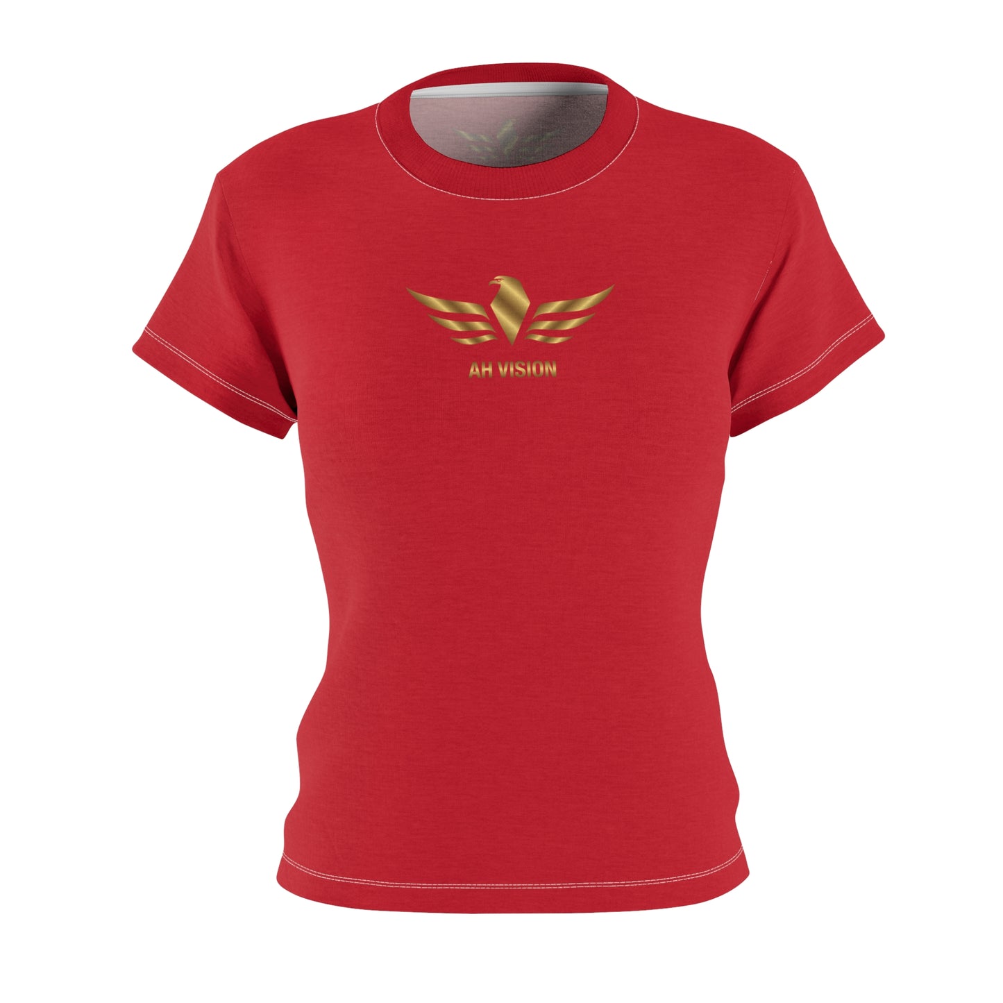 Premium AH Vision Women's Red Tee - AH VISION