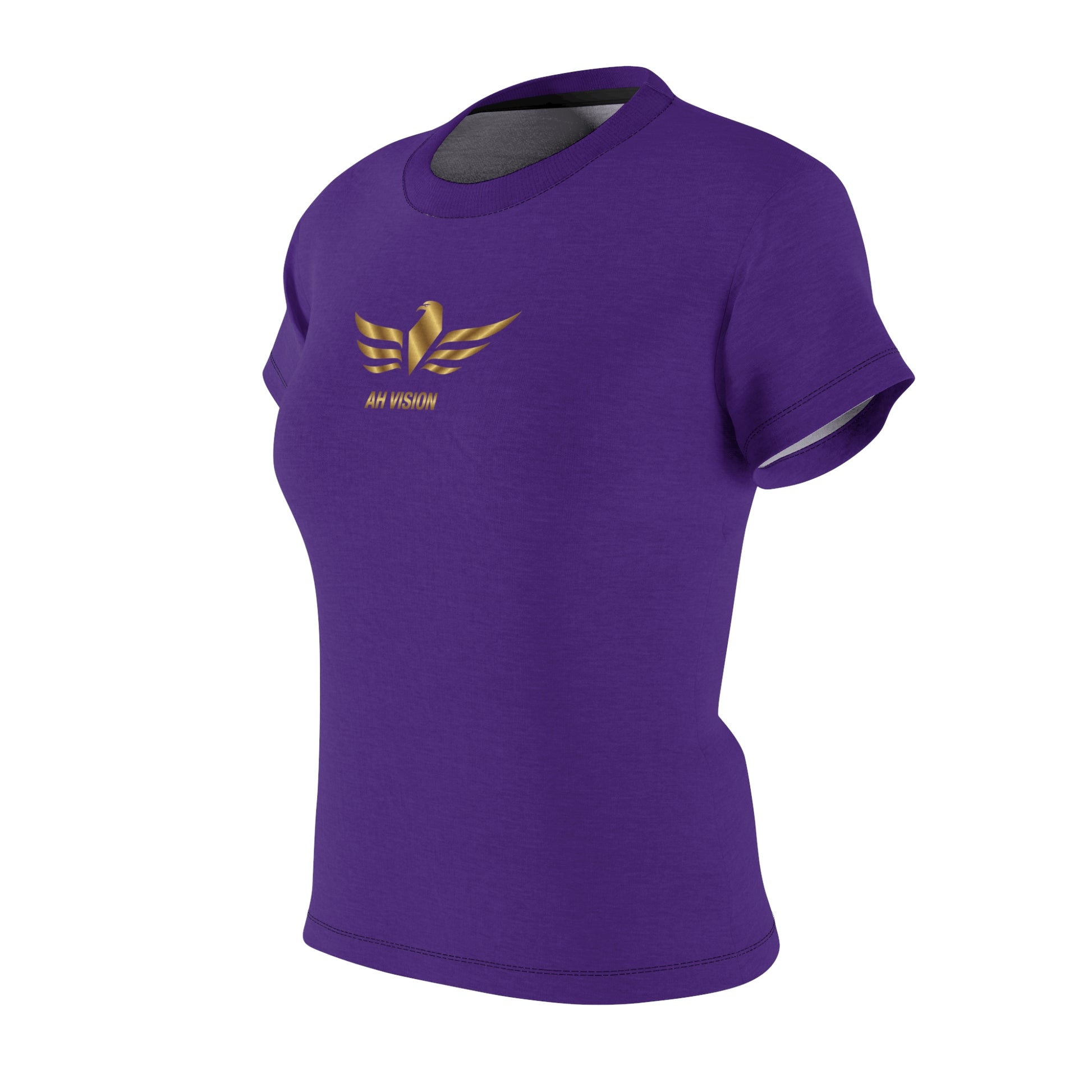 Premium AH Vision Women's Purple Tee - AH VISION