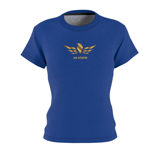 Premium AH Vision Women's Blue Tee - AH VISION