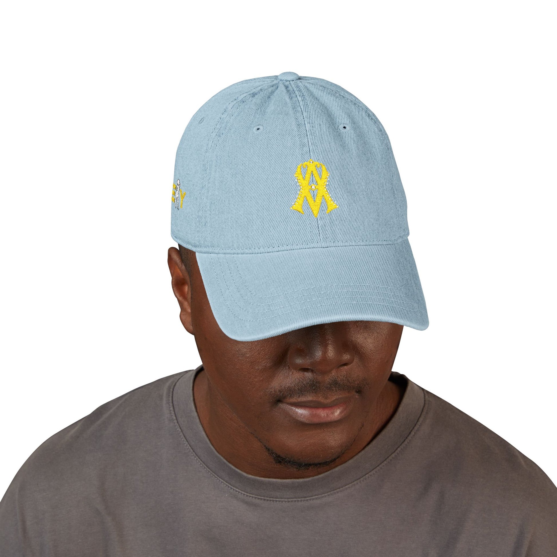 WOMENS AV LOGO Denim Hat (Embroidery) - AH VISION