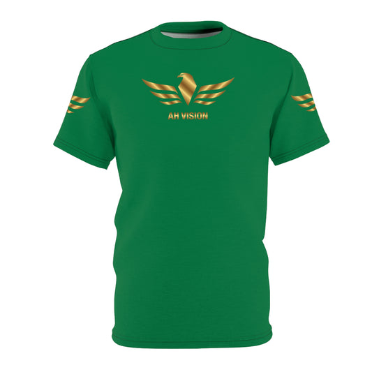 Premium AH Vision Men's Green Tee - AH VISION