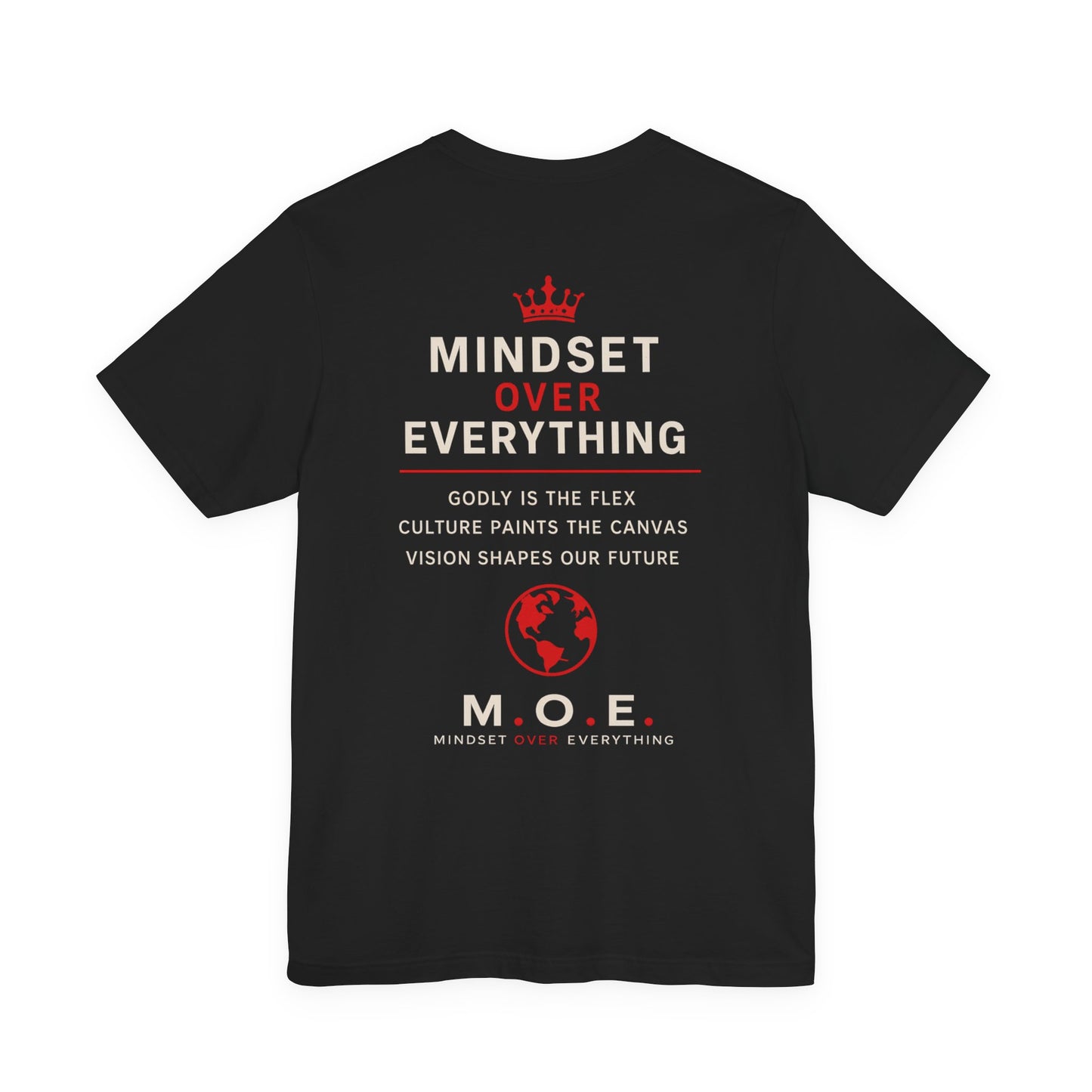 Mindset Over Everything Tee — M.O.E. Kingdom Mindset Christian Graphic T‑Shirt