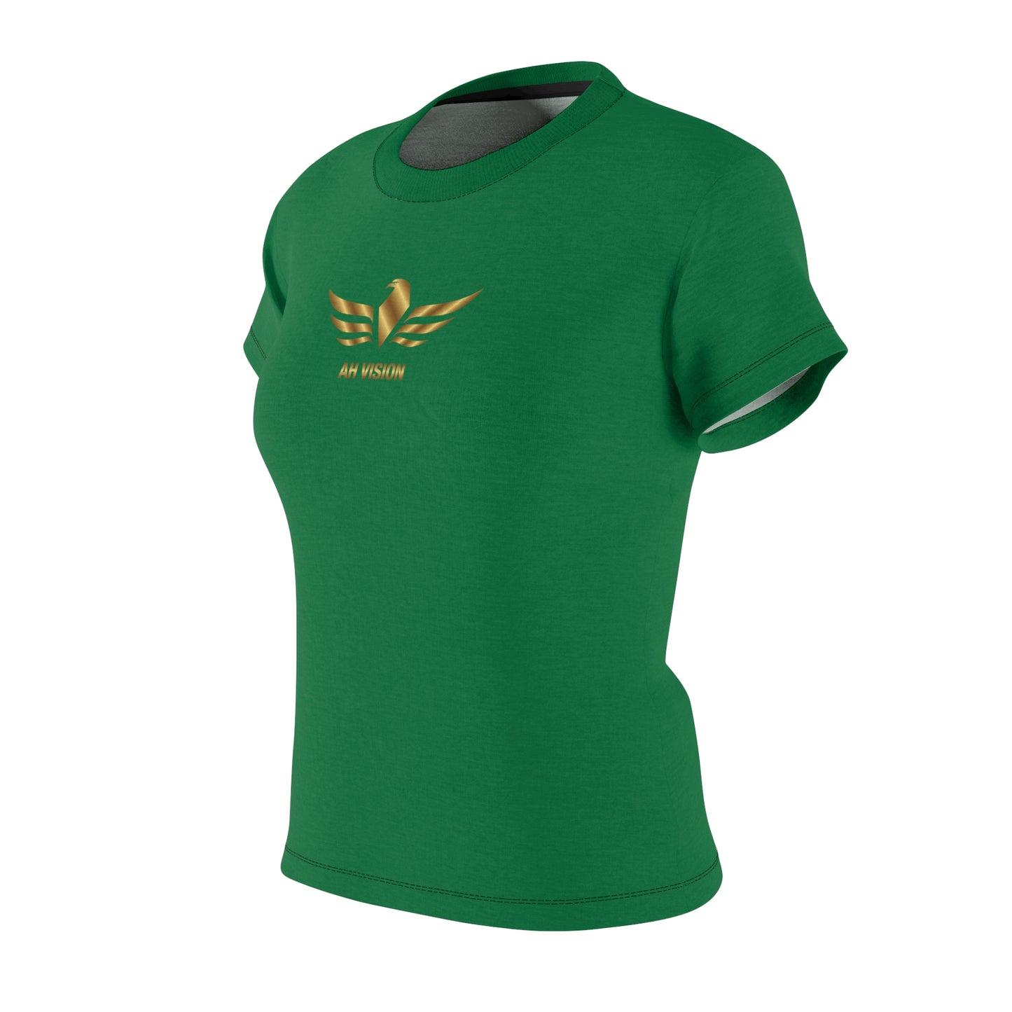 Premium AH Vision Women's Green Tee - AH VISION