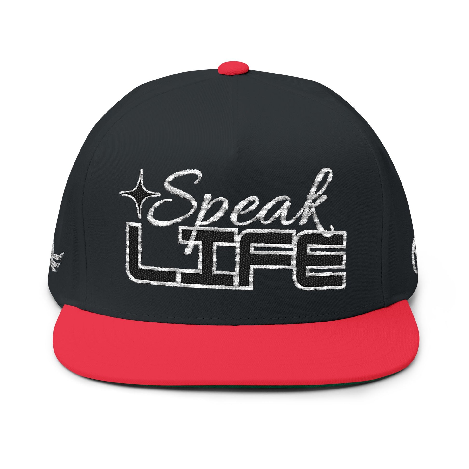 SPEAK LIFE Flat Bill Cap — Entrepreneur Snapback Hat (AHV) - AH VISION