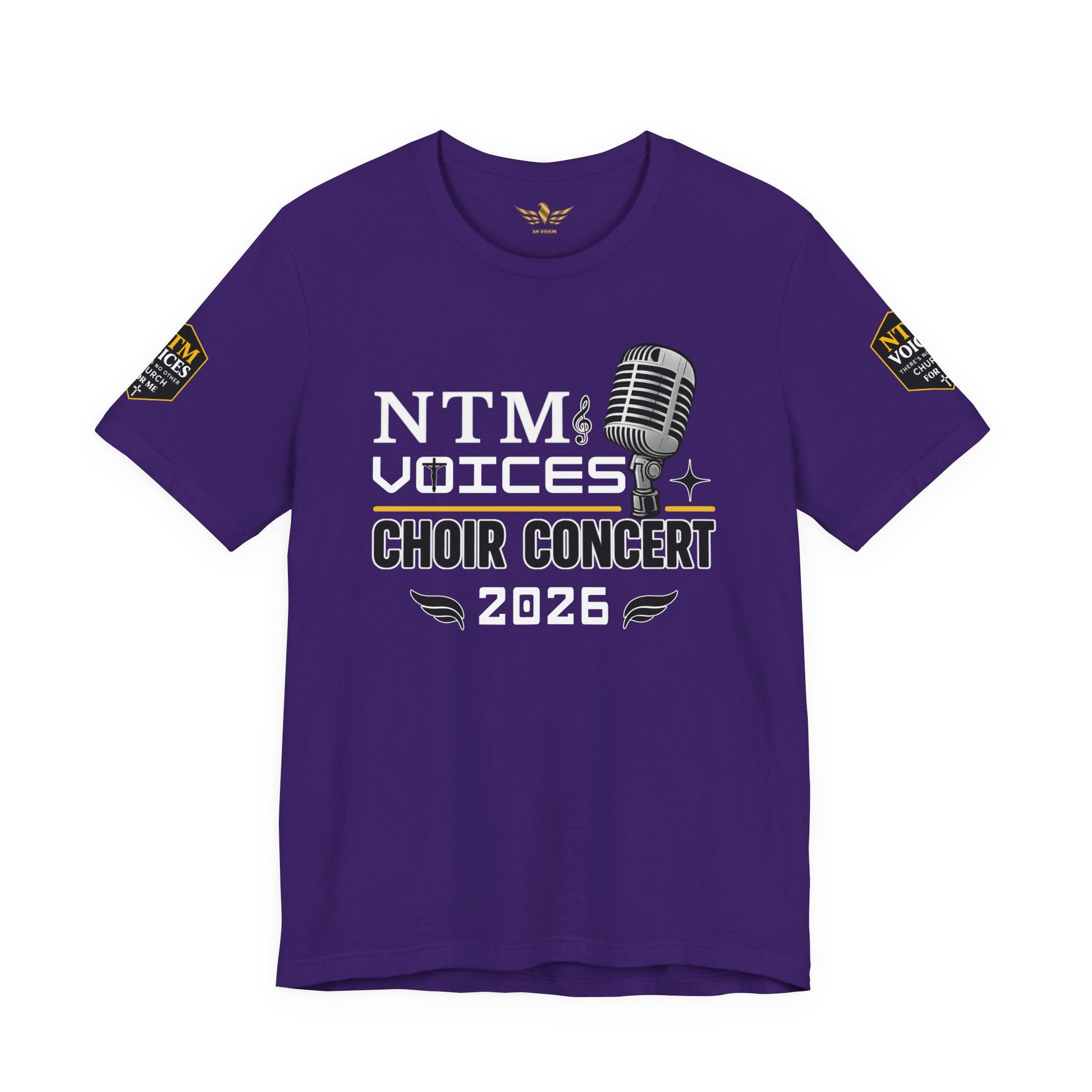 NTM VOICES CHOIR PASTOR and FIRST LADY CONCERT TEE 2026 - AH VISION