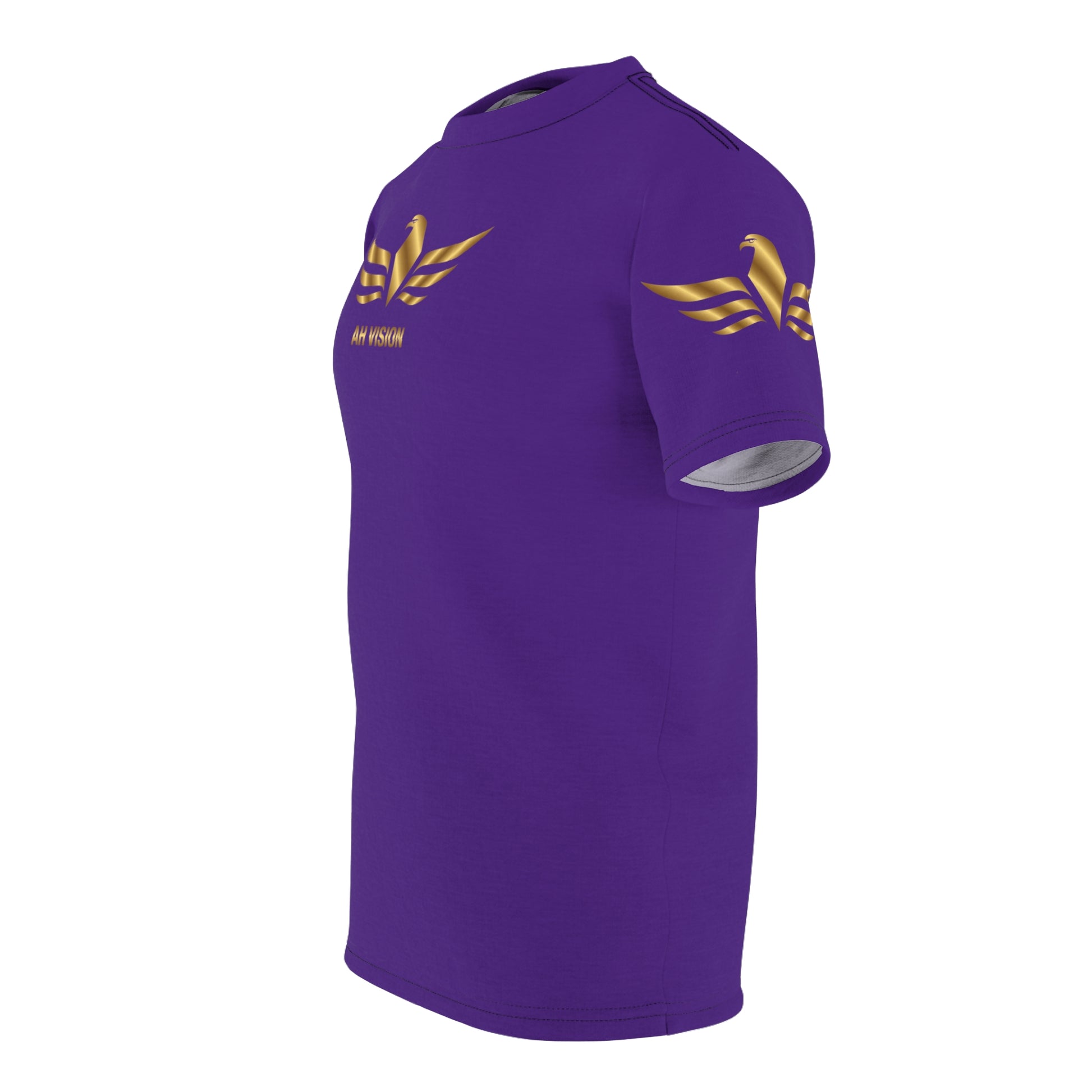 Premium AH Vision Men's Purple Tee - AH VISION