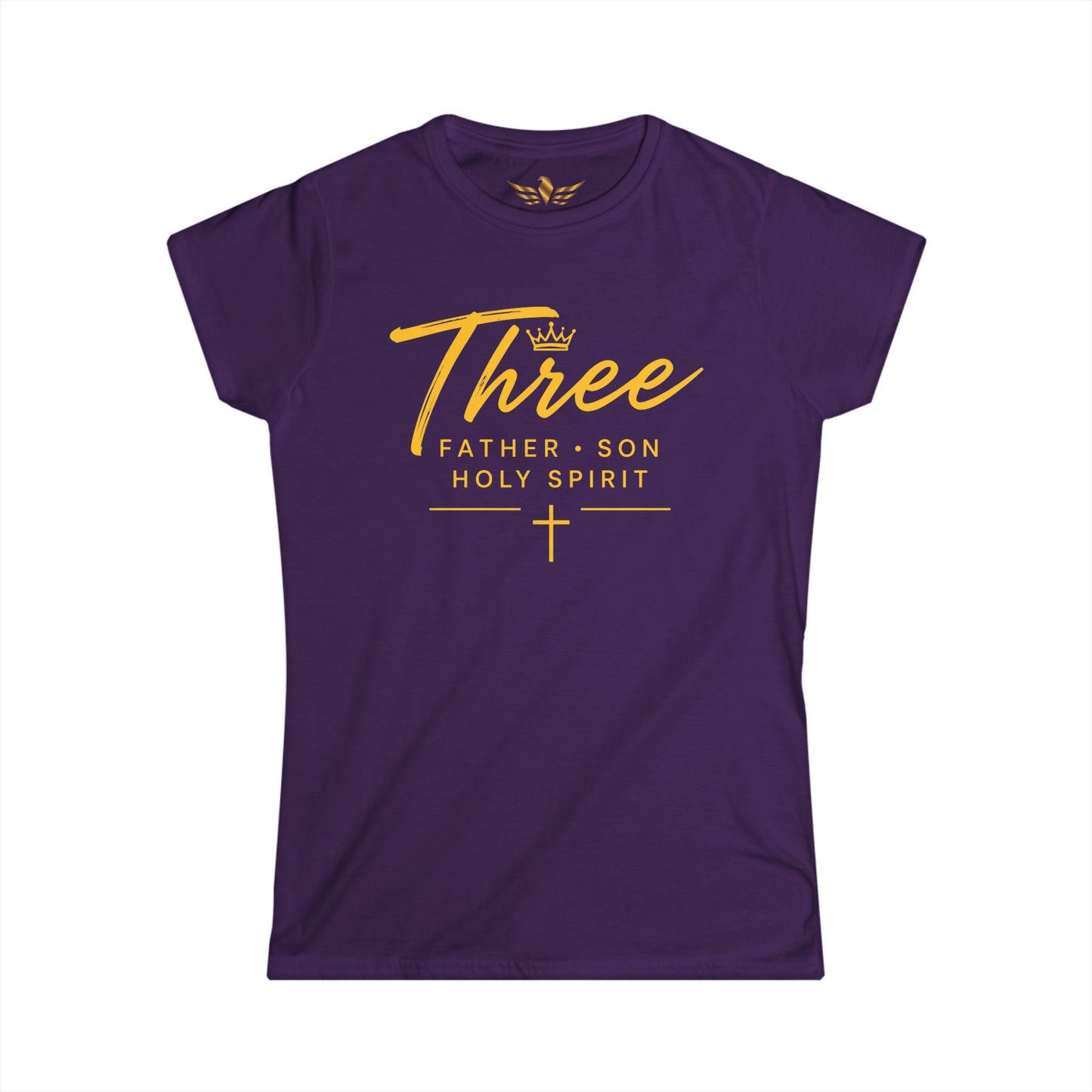Three - Father Son Holy Spirit Women's Tee (Christian Faith Graphic T-Shirt)