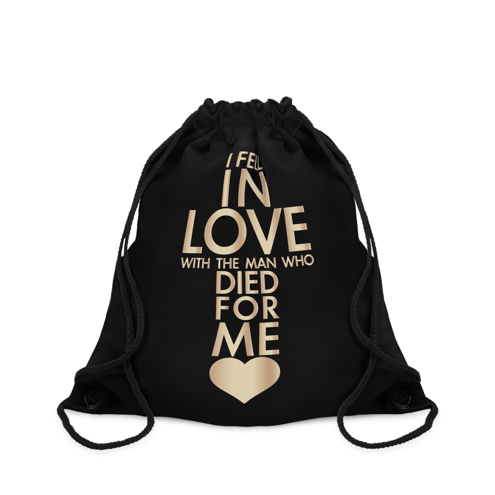 AH Vision I Fell In Love Drawstring Bag - AH VISION