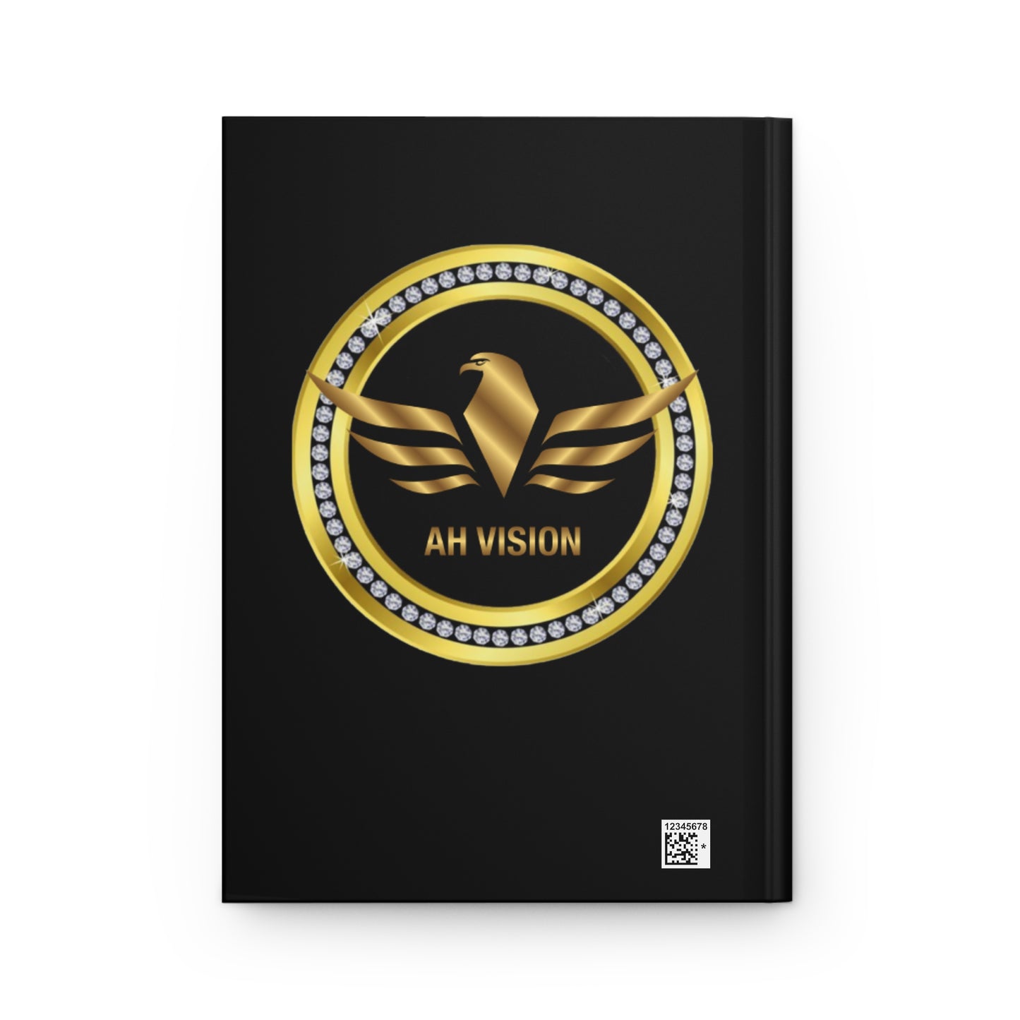 Hardcover Journal Matte Black - AH VISION